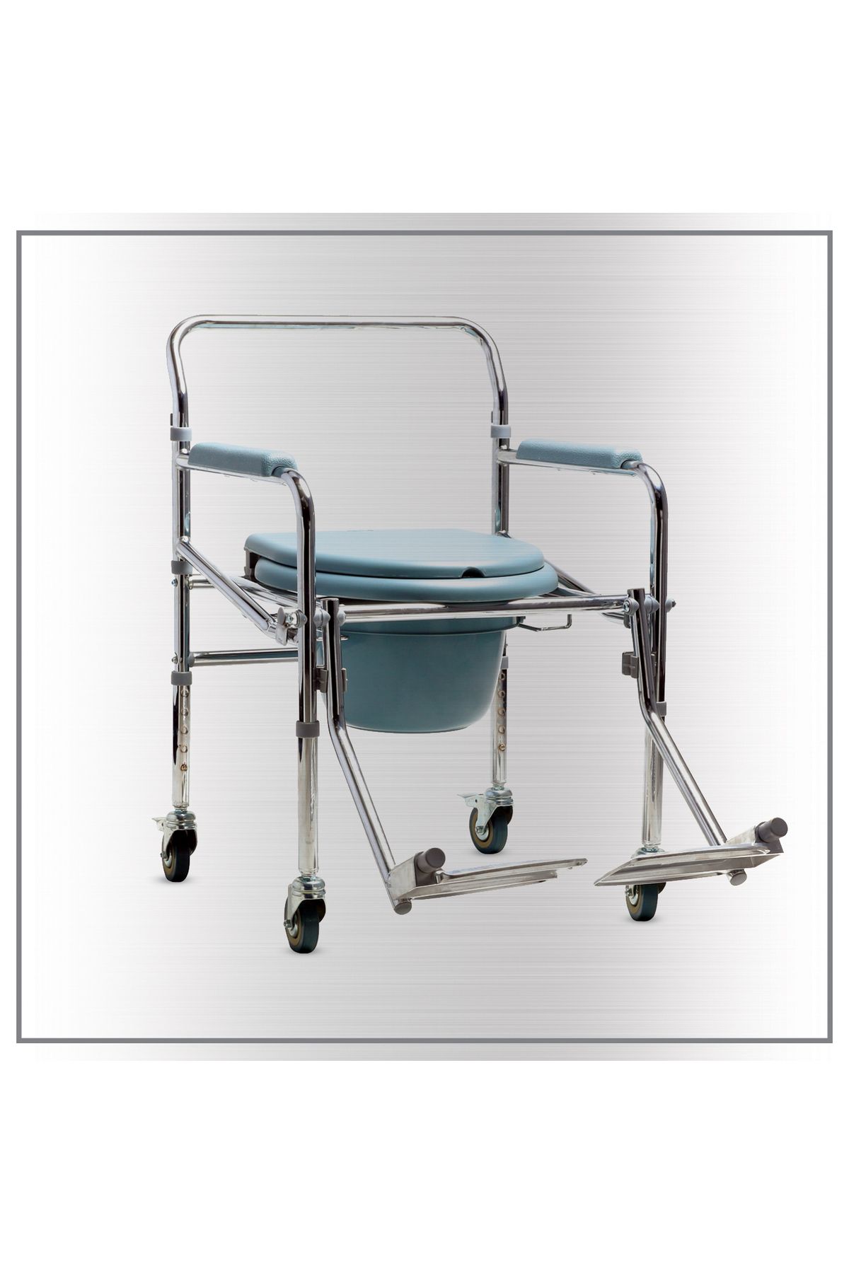 Case Abc Tekerlekli Tuvalet Sandalyesi Tekerlekli Komot
