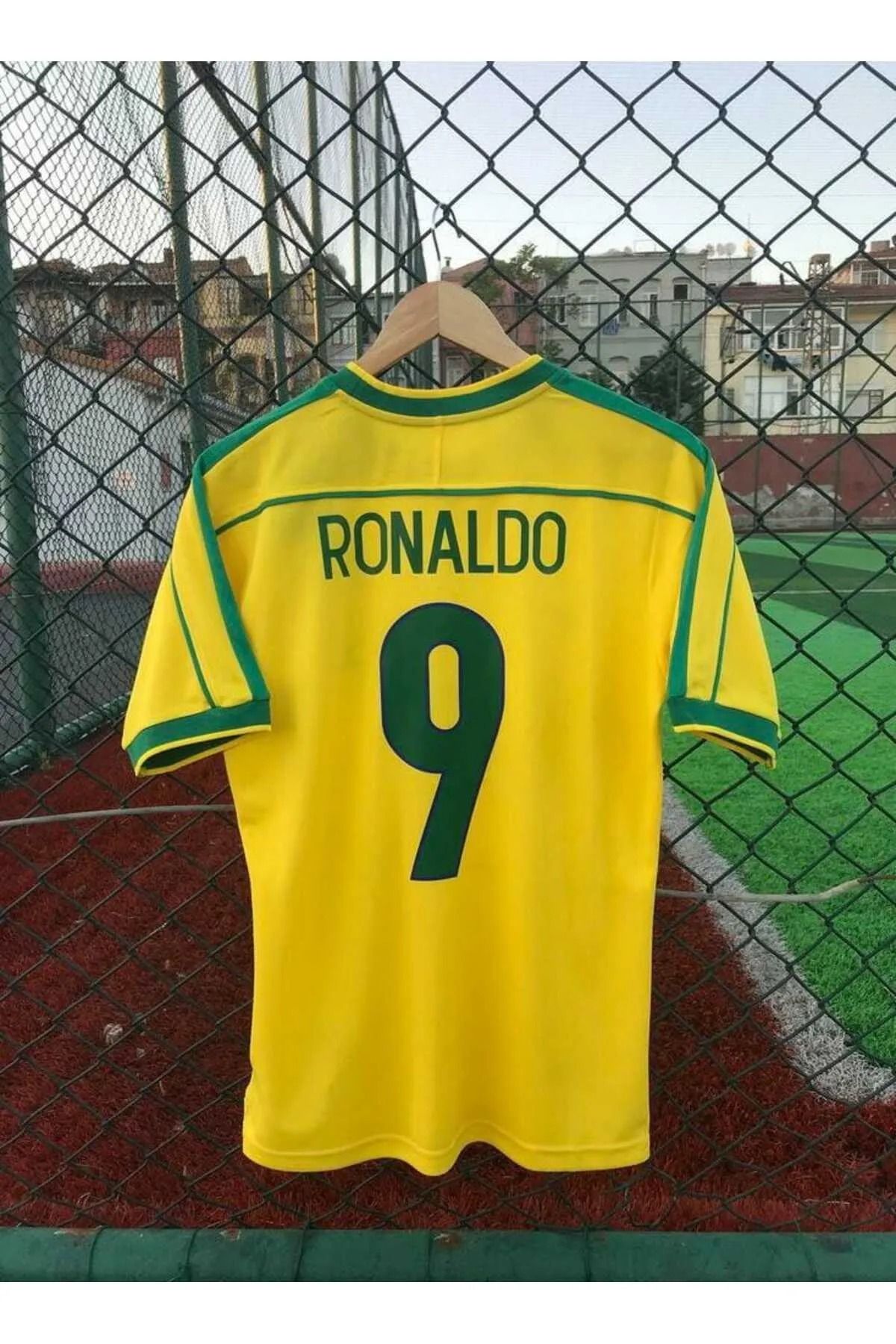AJAX STAR Brezilya Milli Takımı 98 Dünya Kupası Ronaldo Nazario Nostalji Forması