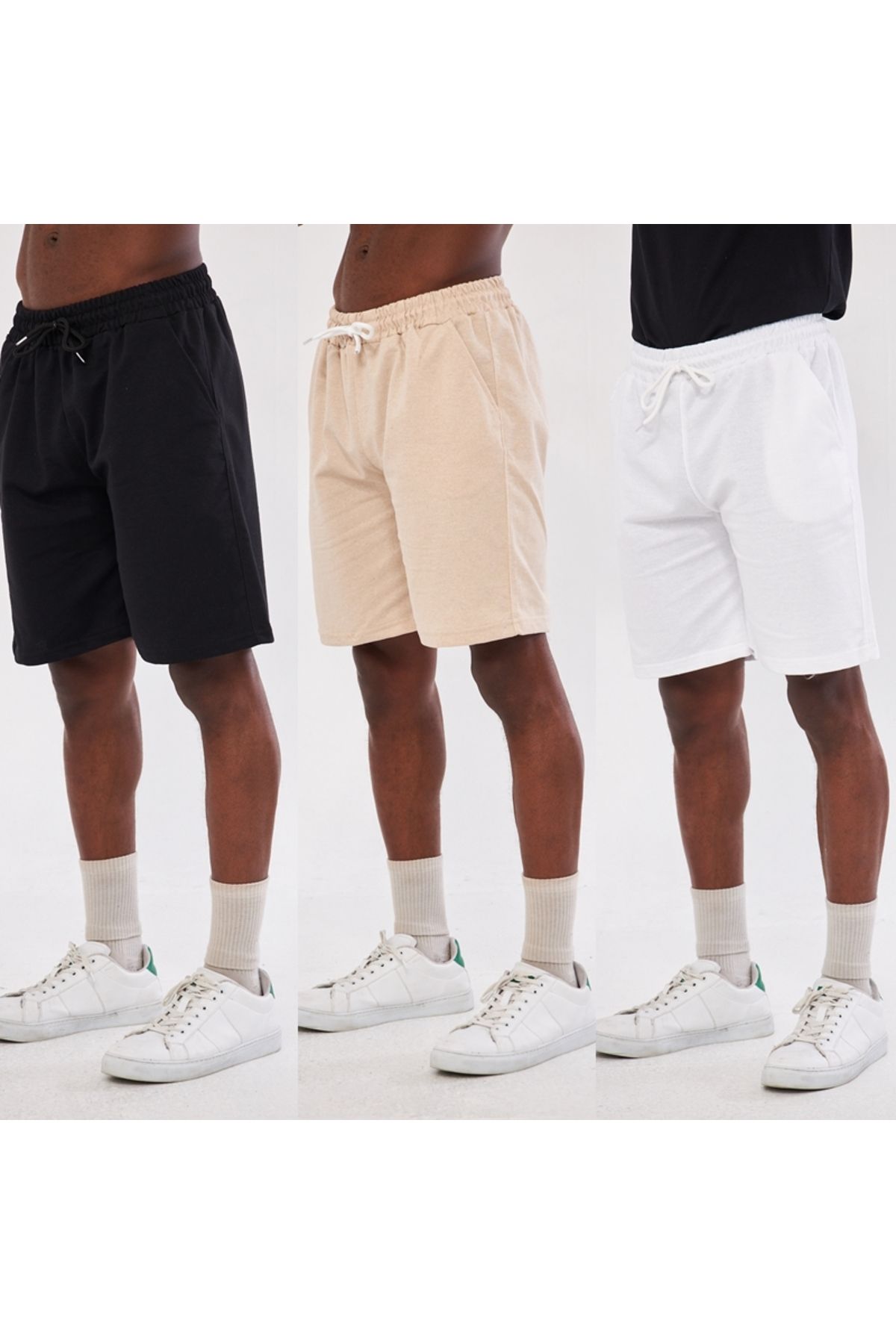 pandy Unisex 3 Lü Şort