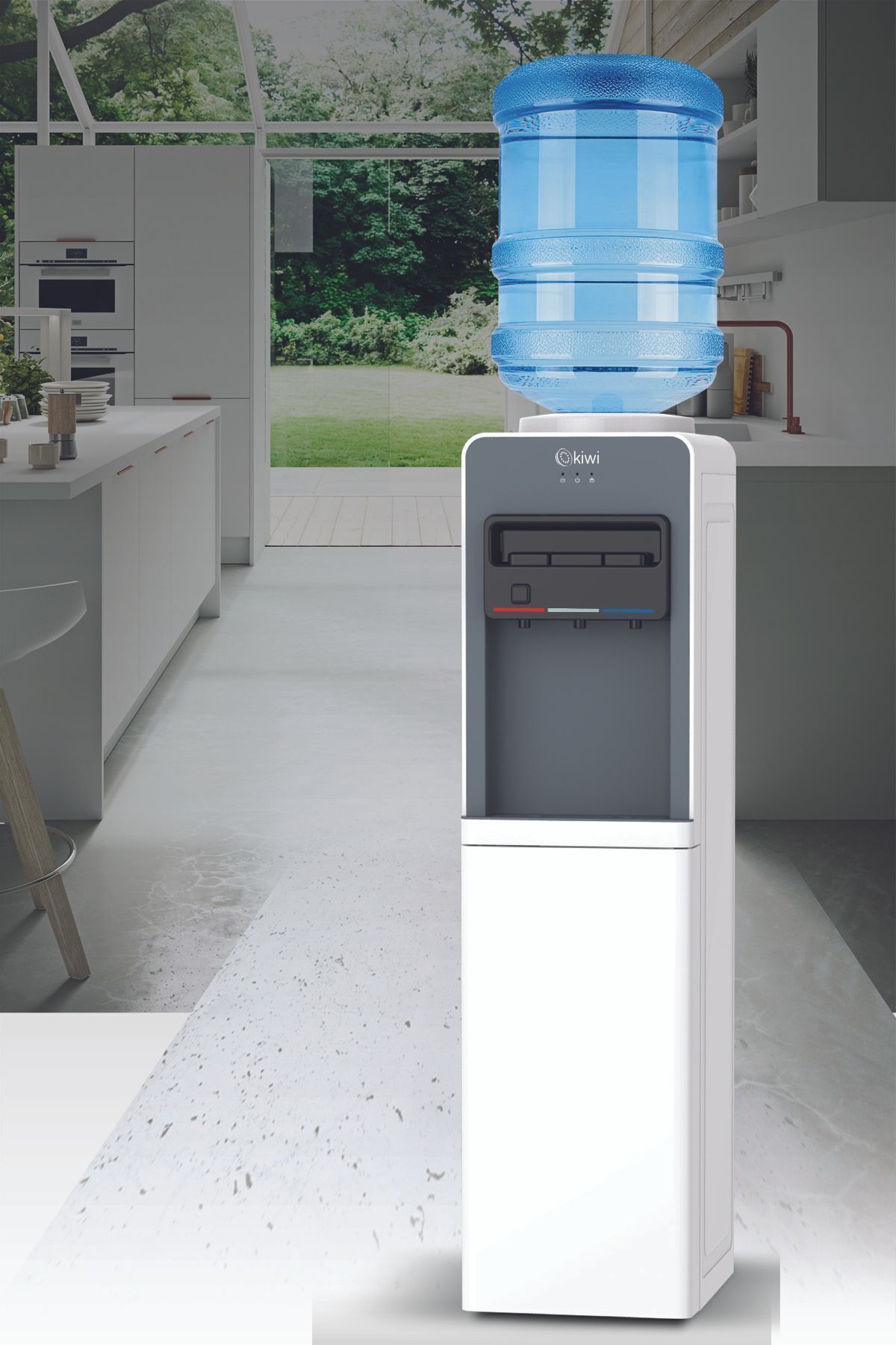 Kiwi Su Sebili & Kwp-8553 Beyaz ( Water Dispenser) Sıcak -soğuk -ılık & Multi Functions