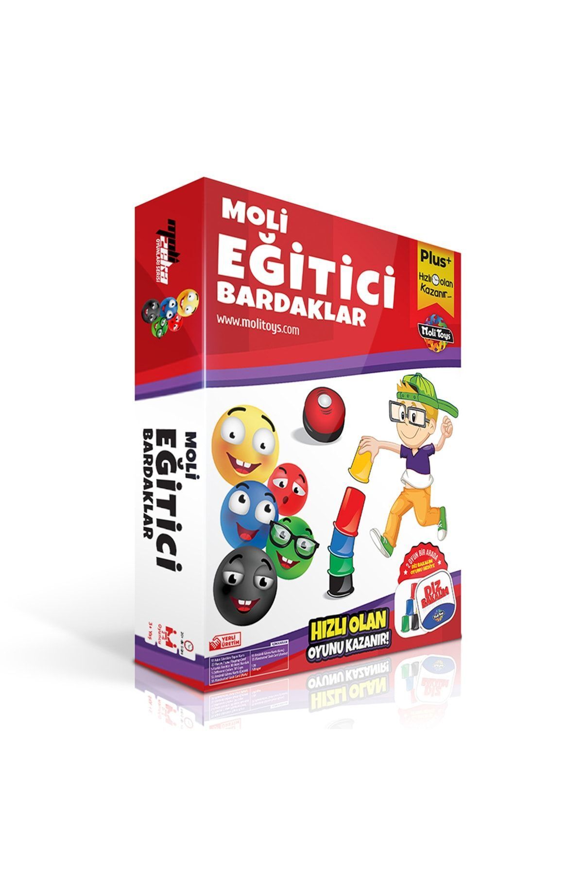 Moli Toys Eğitici Bardaklar Pratik Heyecanlı Bardaklar Oyunu