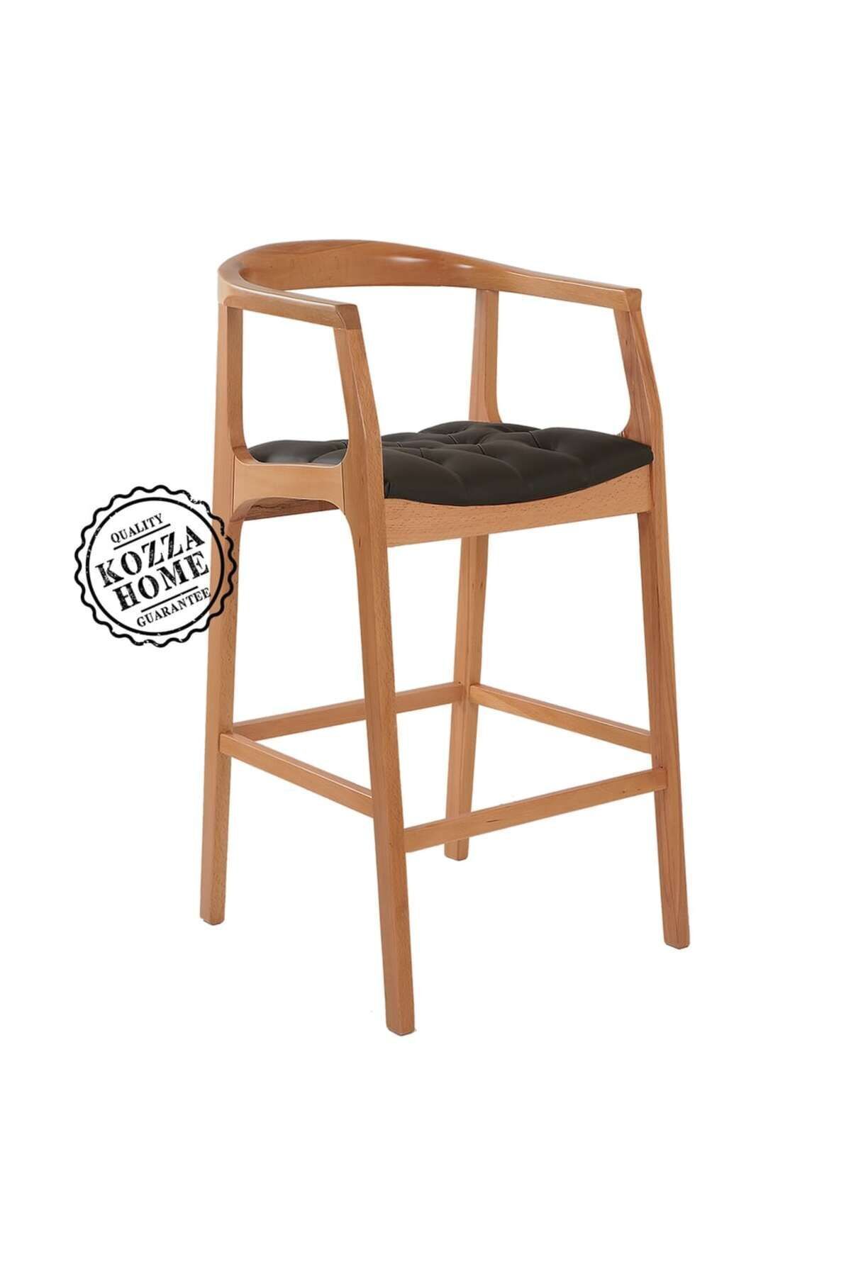 KOZZA HOME York Bar Sandalyesi Naturel - 65 cm