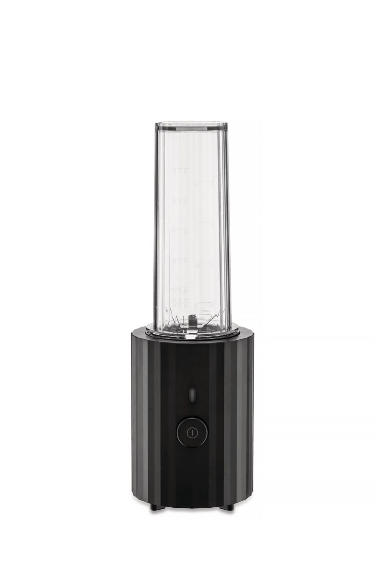 Alessi Plisse Smoothie Blender 55 ml Siyah