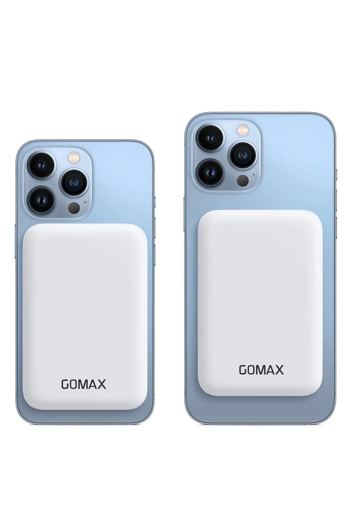 Gomax Iphone Uyumlu Magsafe Kablosuz Wireless Şarj Cihazı 10000 Mah Powerbank