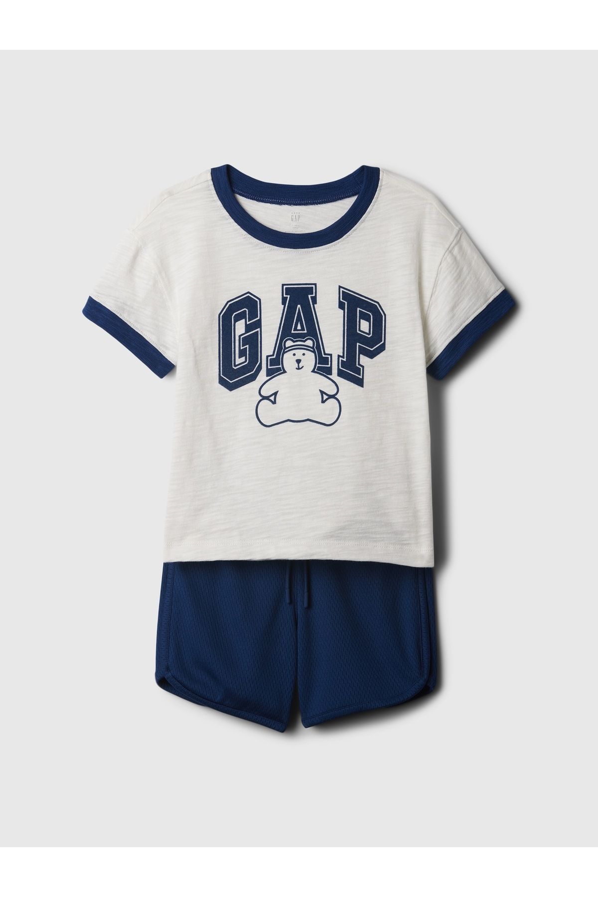 GAP Erkek Bebek Beyaz Gap Logo Mix and Match Outfit Set
