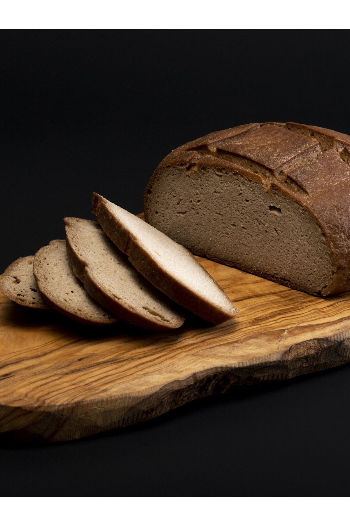 Backerburg Glutensiz Vegan Ekşi Mayalı Karabuğday & Esmer Pirinç Somun Ekmeği 850 gr