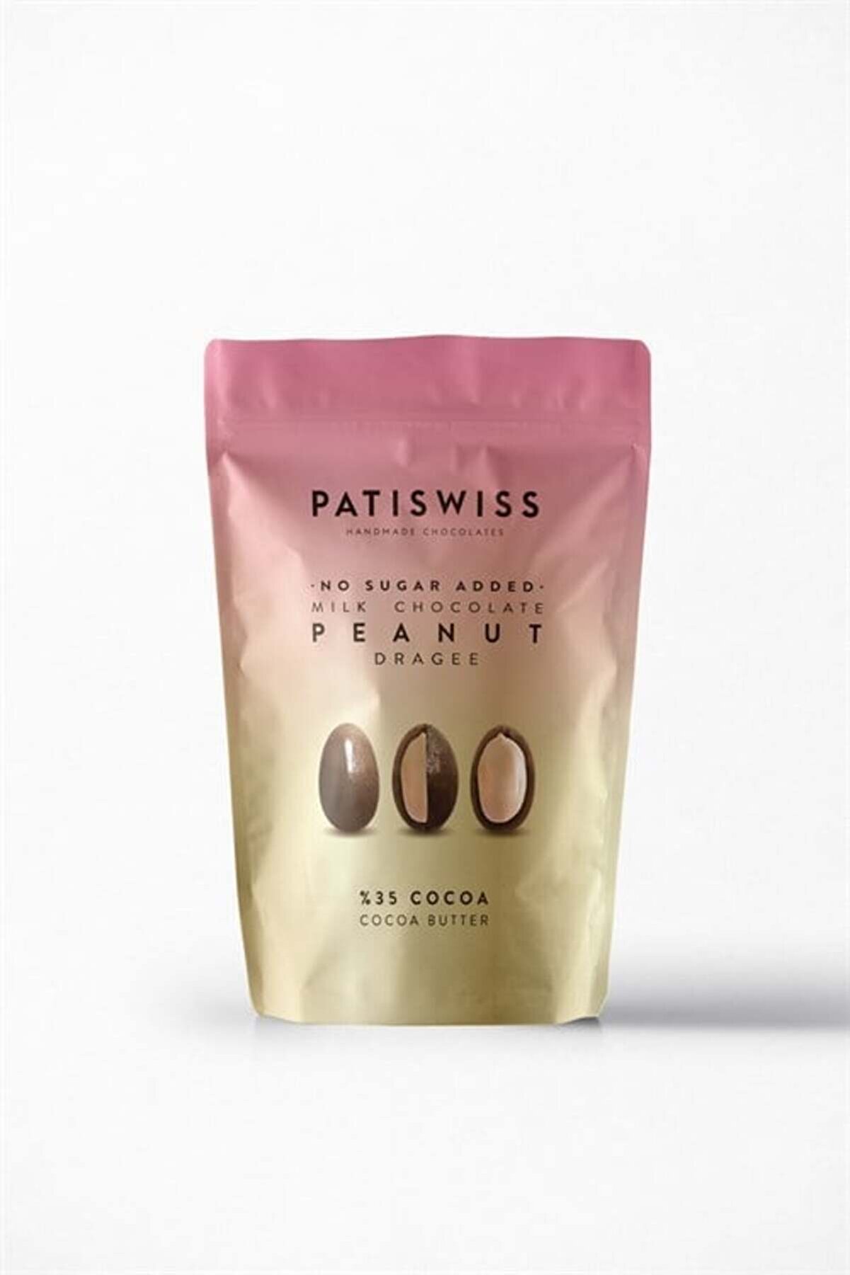 Patiswiss ?eker Ilavesiz S&amp;uuml;tl&amp;uuml; &amp;Ccedil;ikolatal? Yer F?st??? Draje