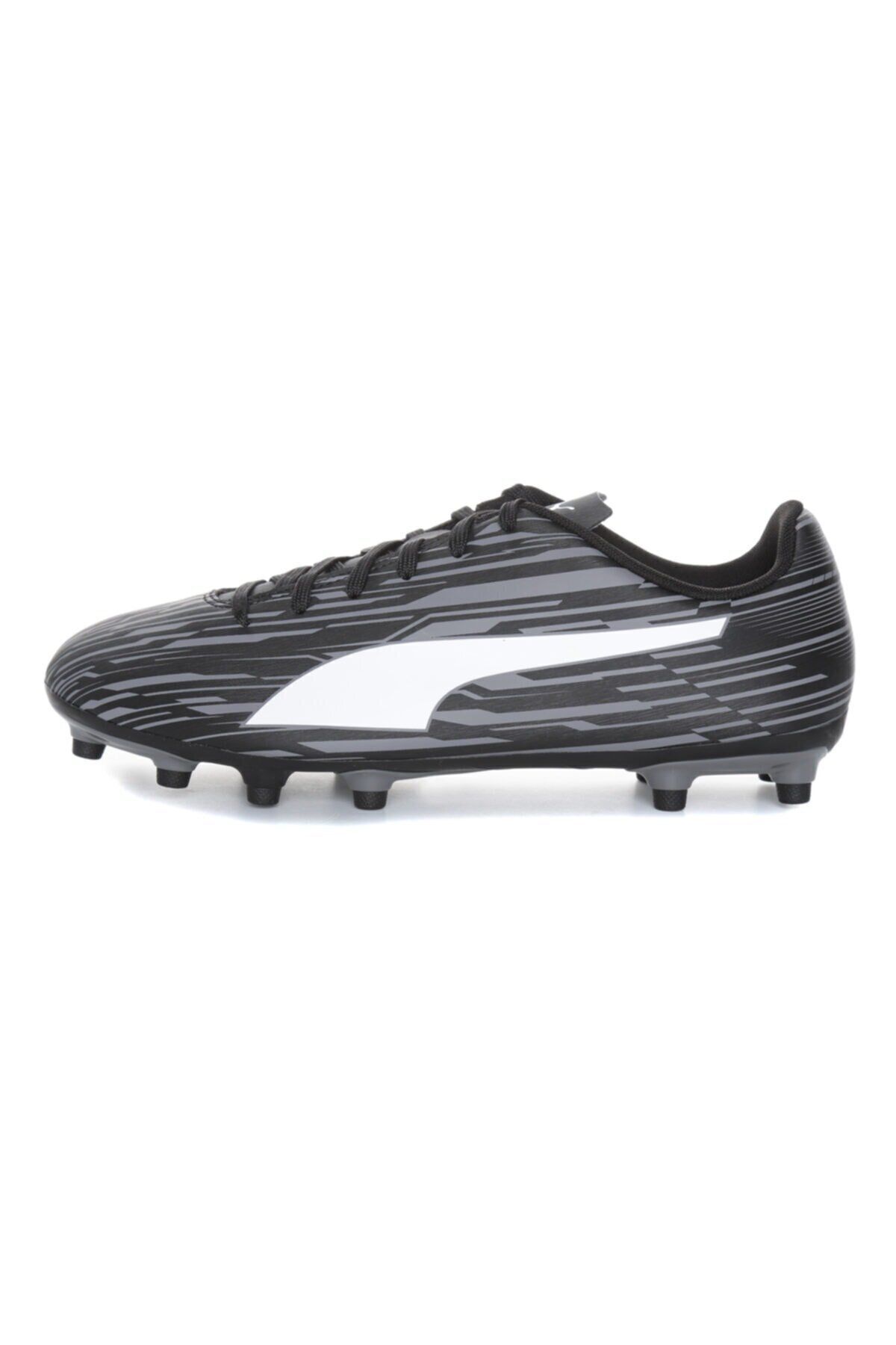 Puma 106572-02 Rapido Iıı Fg Ag Black- White-c Erkek Spor Ayakkabı Siyah 10657202