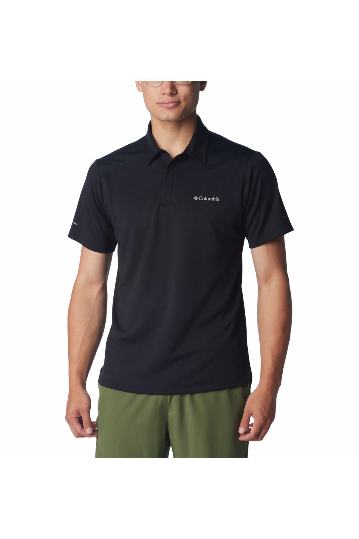 Columbia Black Mesa Erkek Kısa Kollu Polo Tshirt