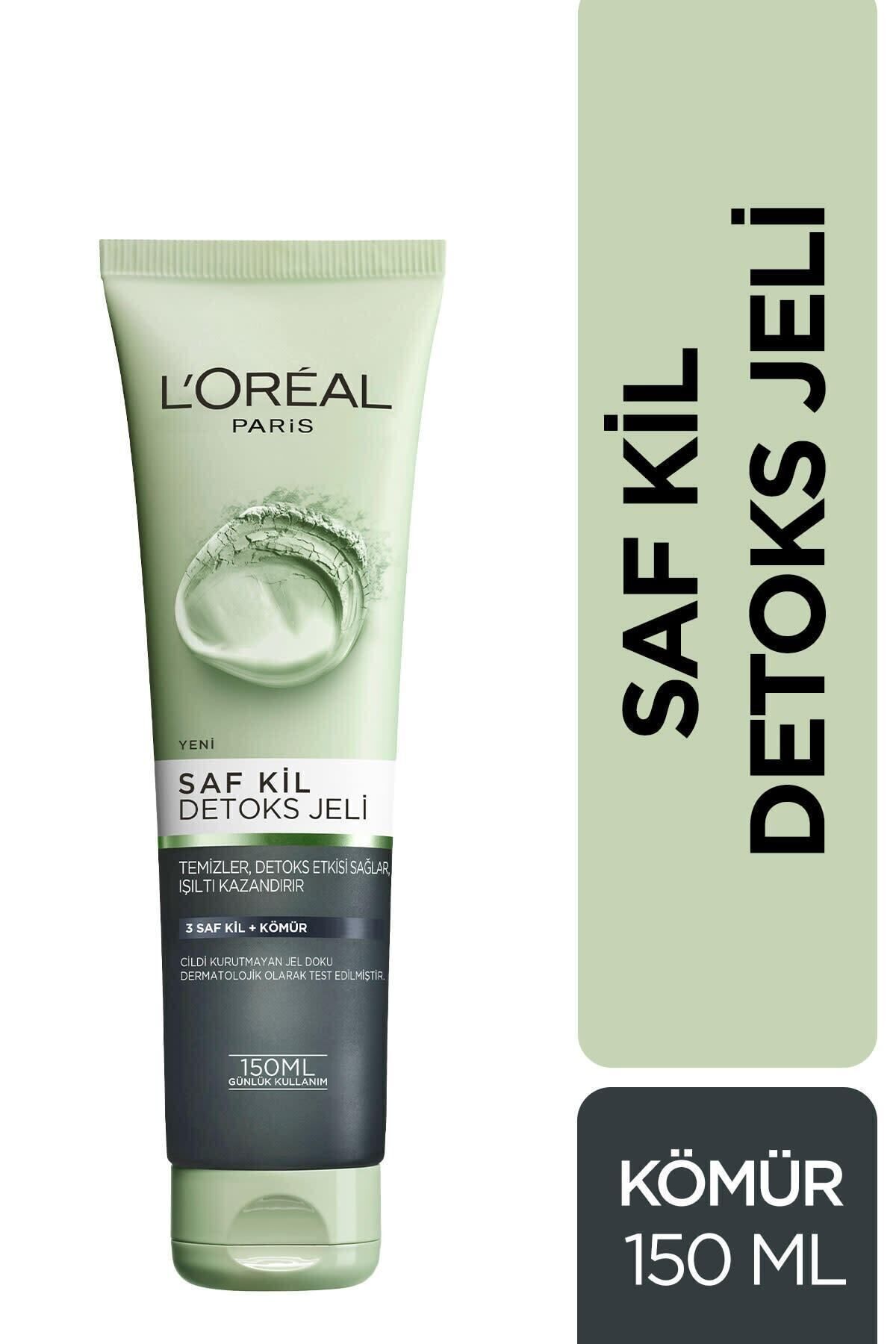 L'Oreal Paris Paris Saf Kil Cilt Temizleyici Detoks Jeli