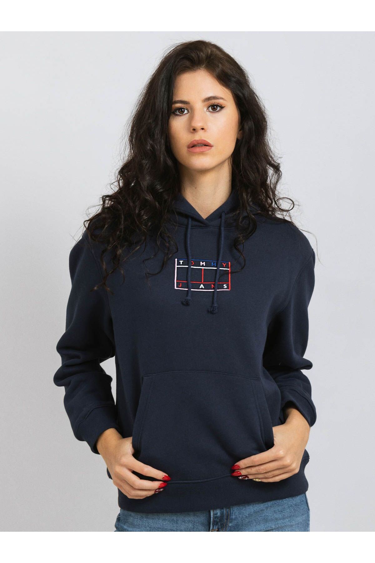 Tommy Hilfiger Tommy Hılfıger Kadın Sweatshırt Dw0dw08985-c87