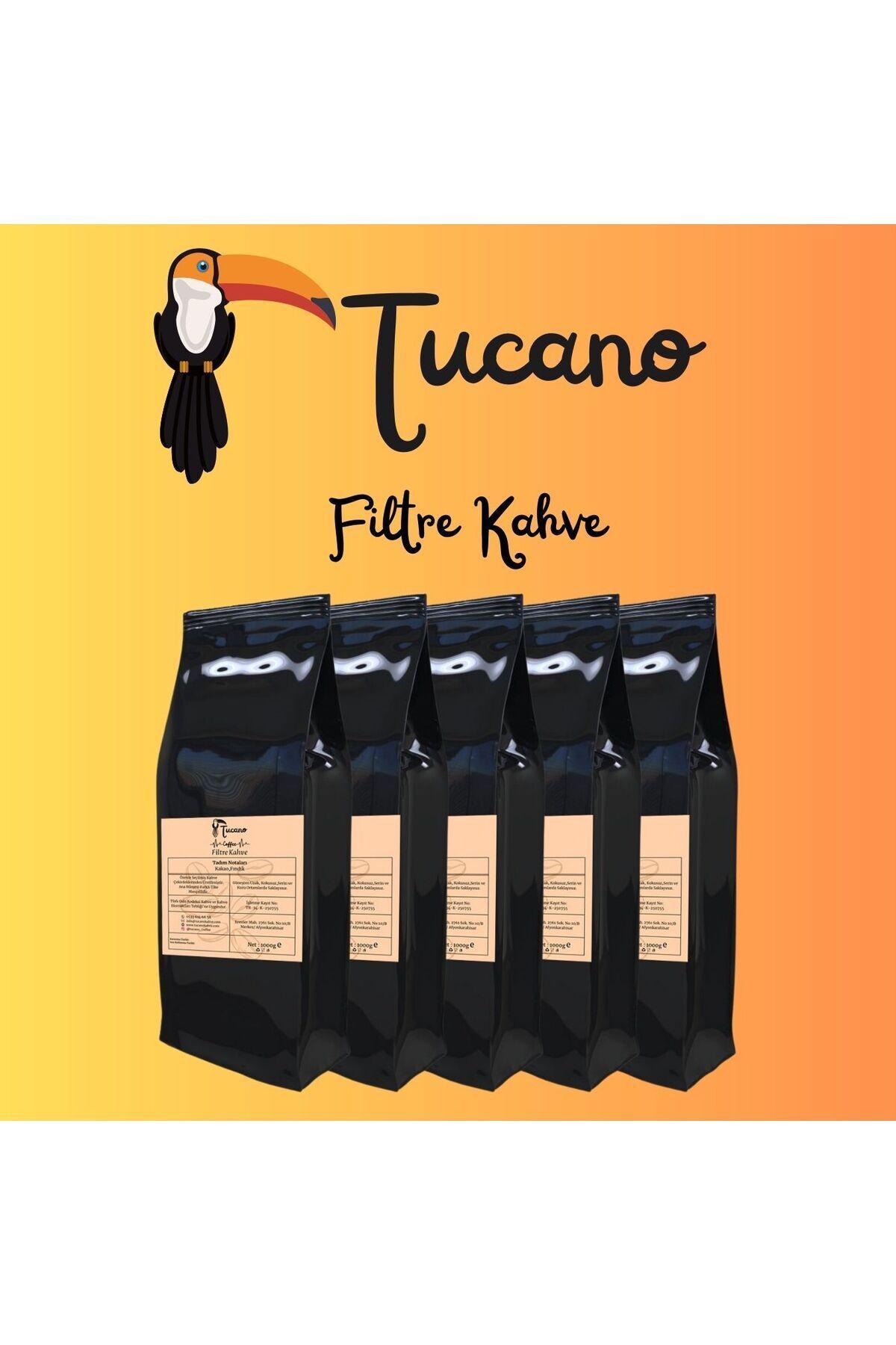 Tucano Filtre Kahve (Avantajlı Paket)