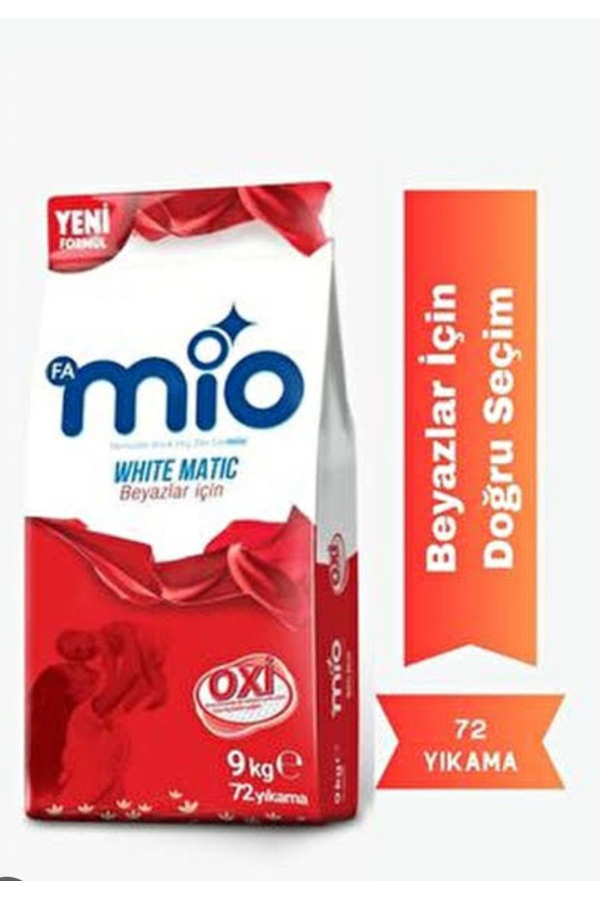 Mio Mio Whıte Matic Oxi Beyazlar 9 Kilo