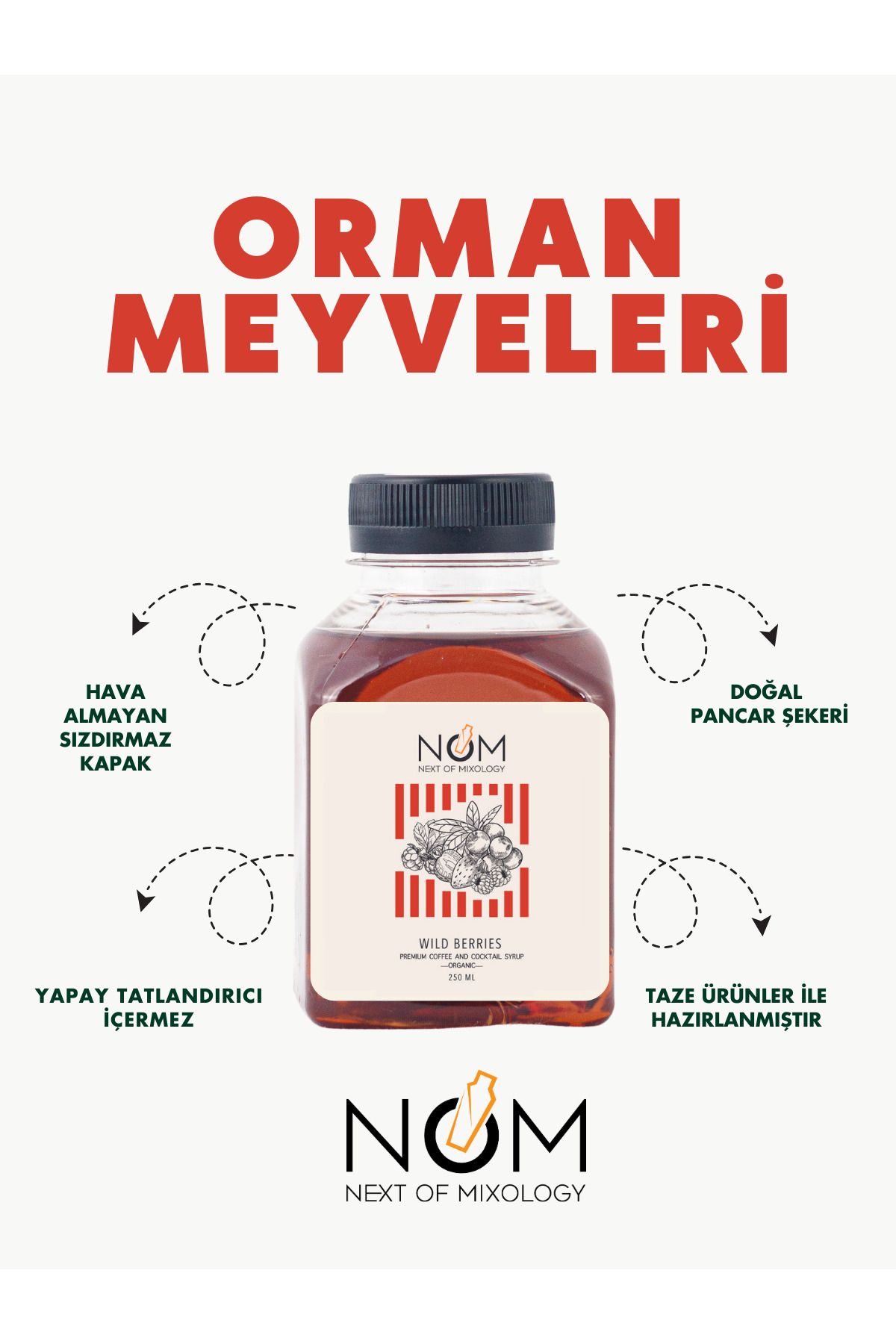Next Of Orman Meyveleri Şurubu 250 ml