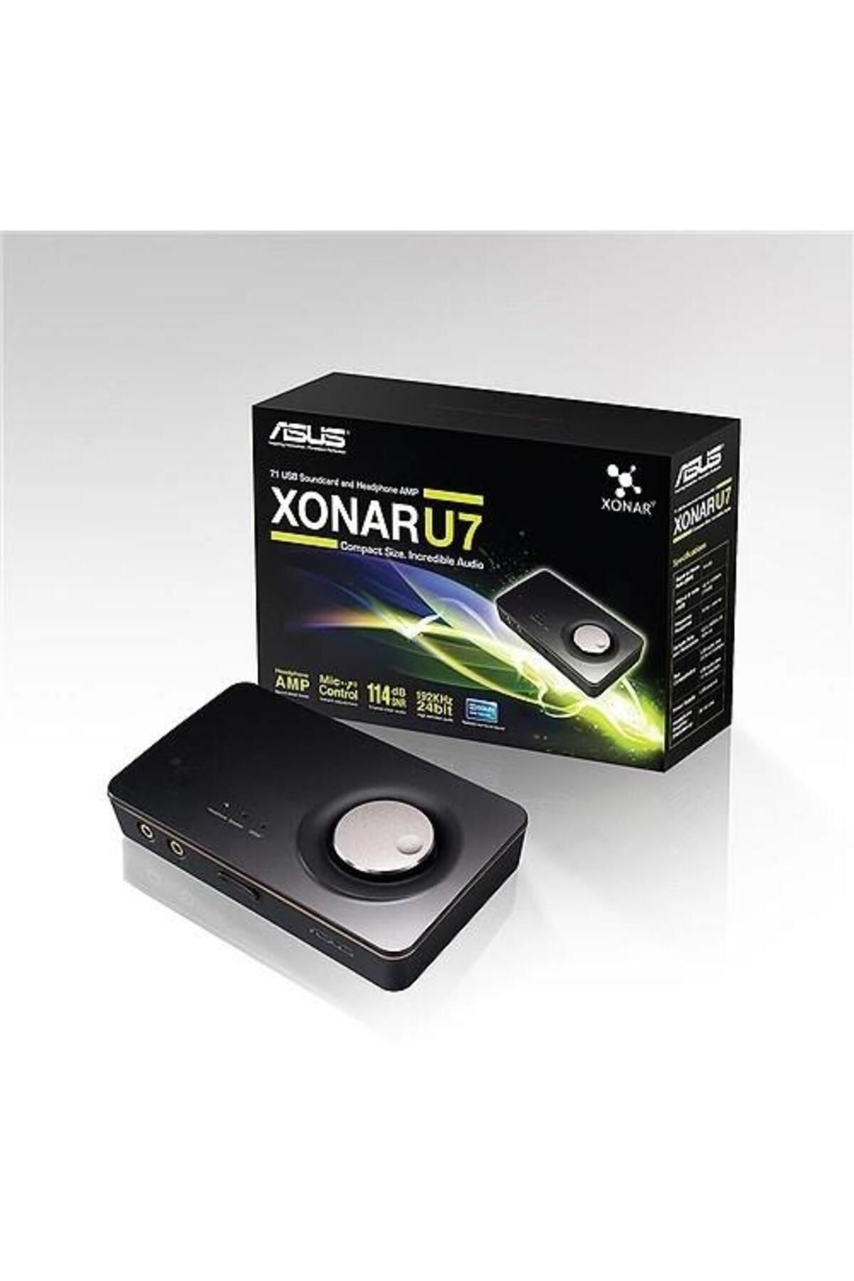 ASUS Usb Xonar U7 Mkıı 7.1 Gaming 24bit Ses Kartı