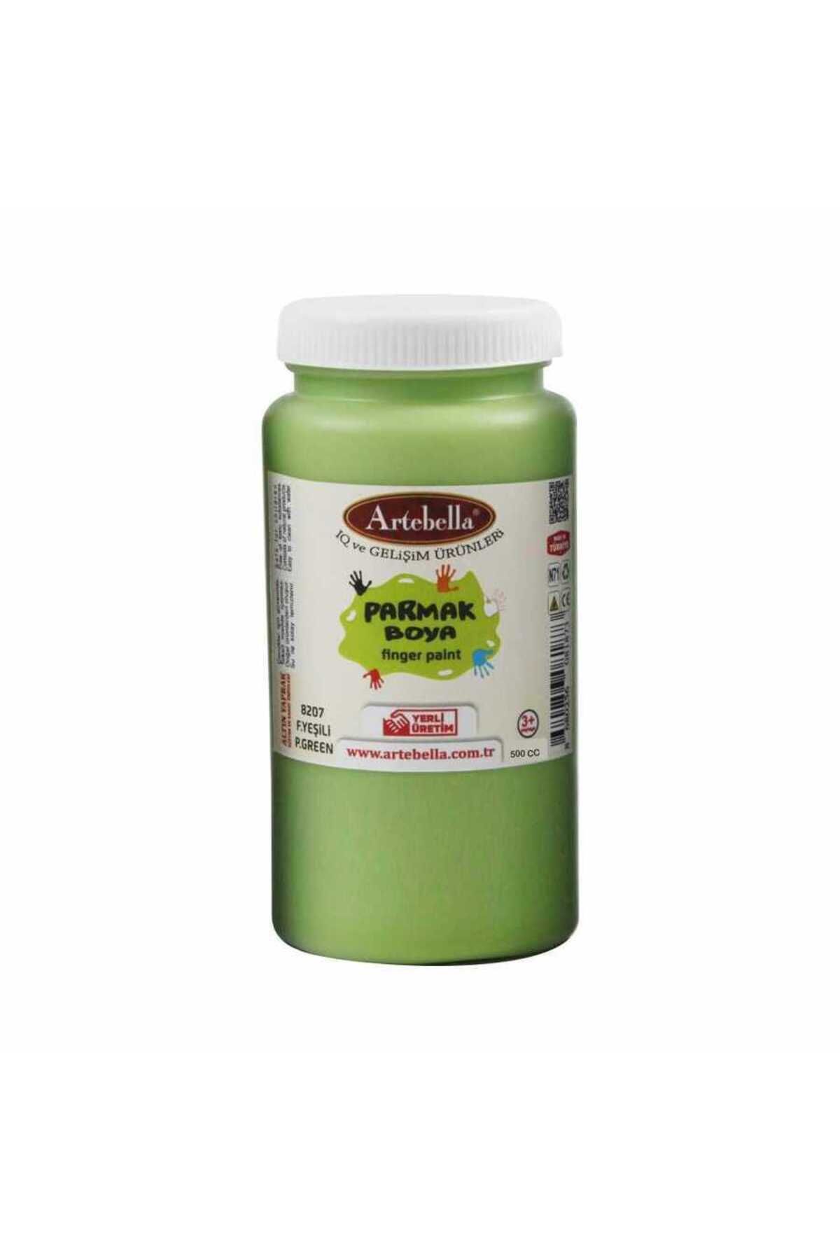 Artebella Parmak Boya Fıstık Yeşili 500ml