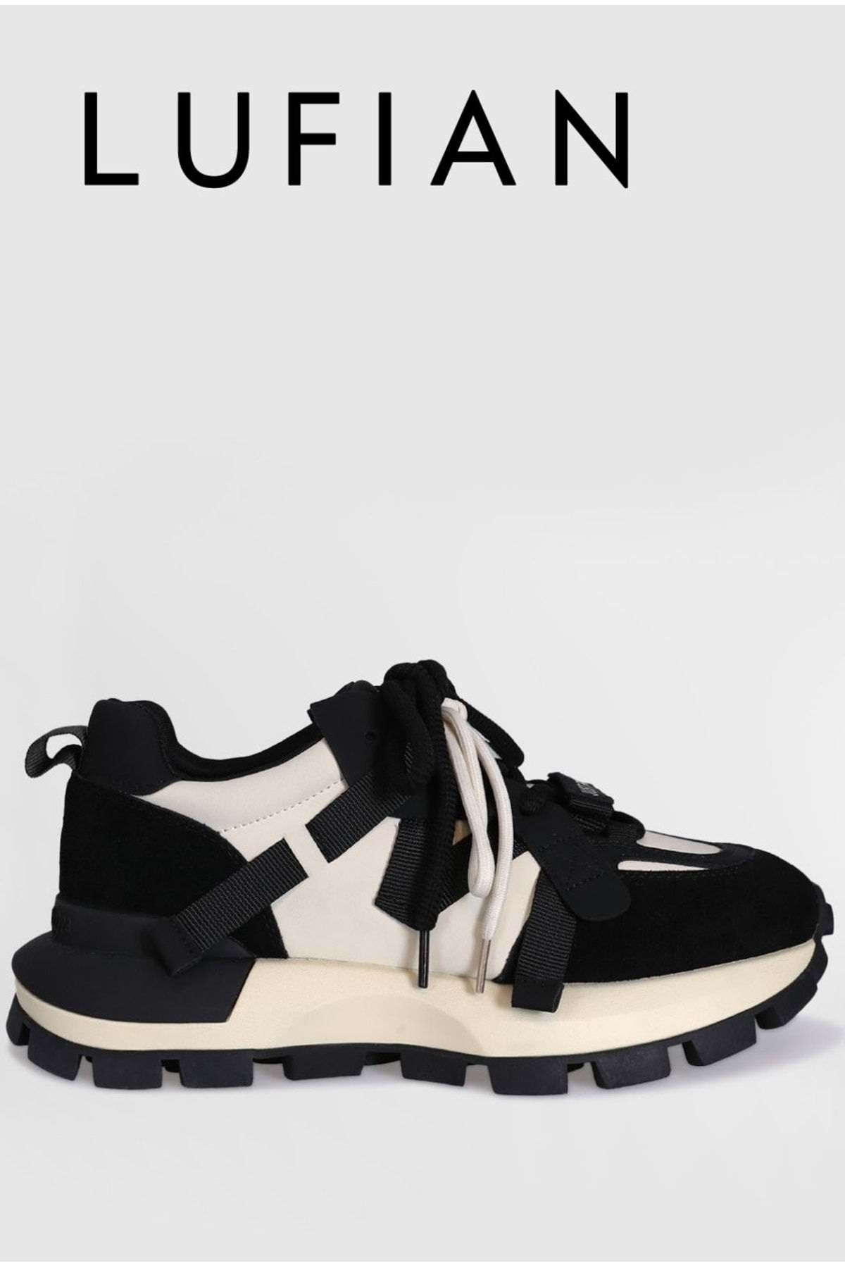 Lufian 121230008 Yako Unisex Sneaker Ayakkabı Siyah