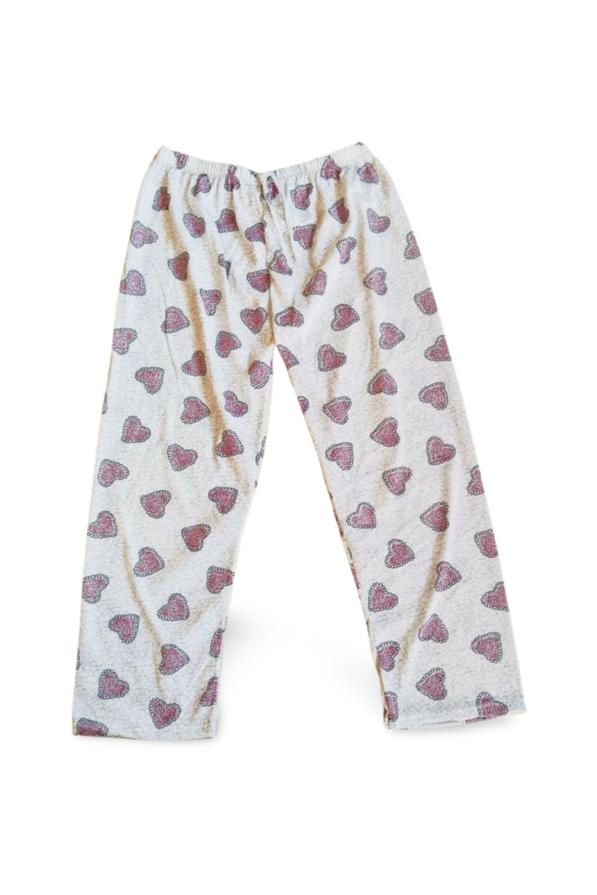 Genel Markalar Desenli Penye Yumuşak Rahat Beli Lastikli Yazlık Tayt Pijama Pantolon Desen 4 - Royaleks