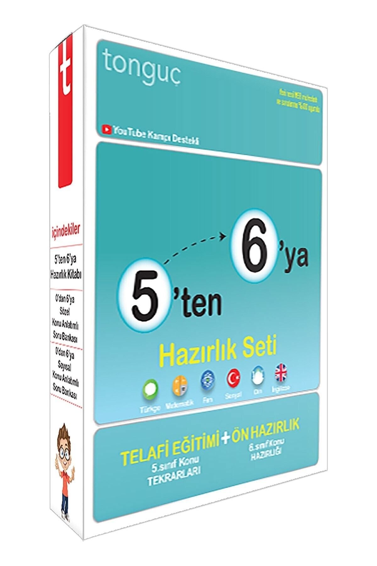 Tonguç Yayınları 6. Sınıf 5 Ten 6 Ya Hazırlık Seti Konu Anlatımlı Tüm Dersler 2020 3 Kitap