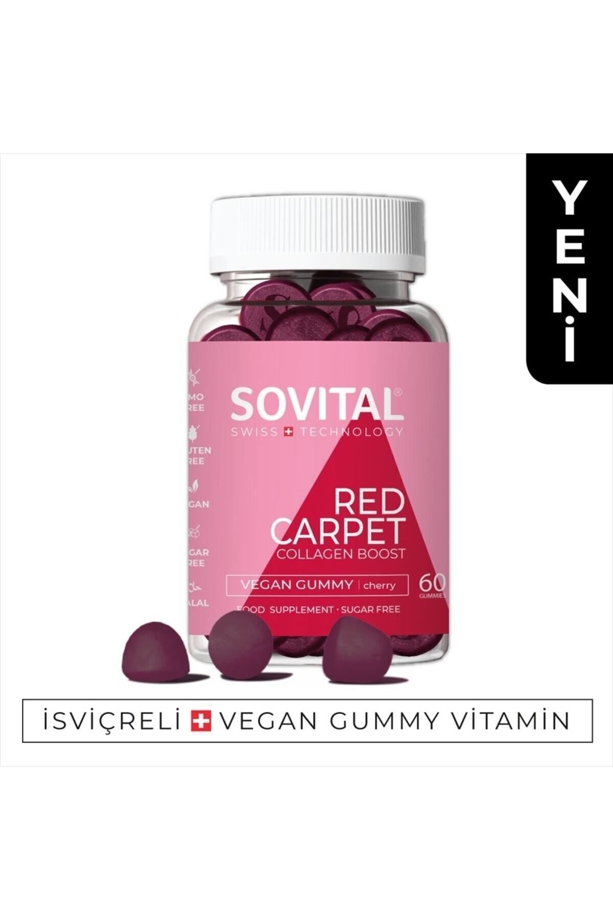 SOVITAL Red Carpet Collagen 60 Vegan Gummy