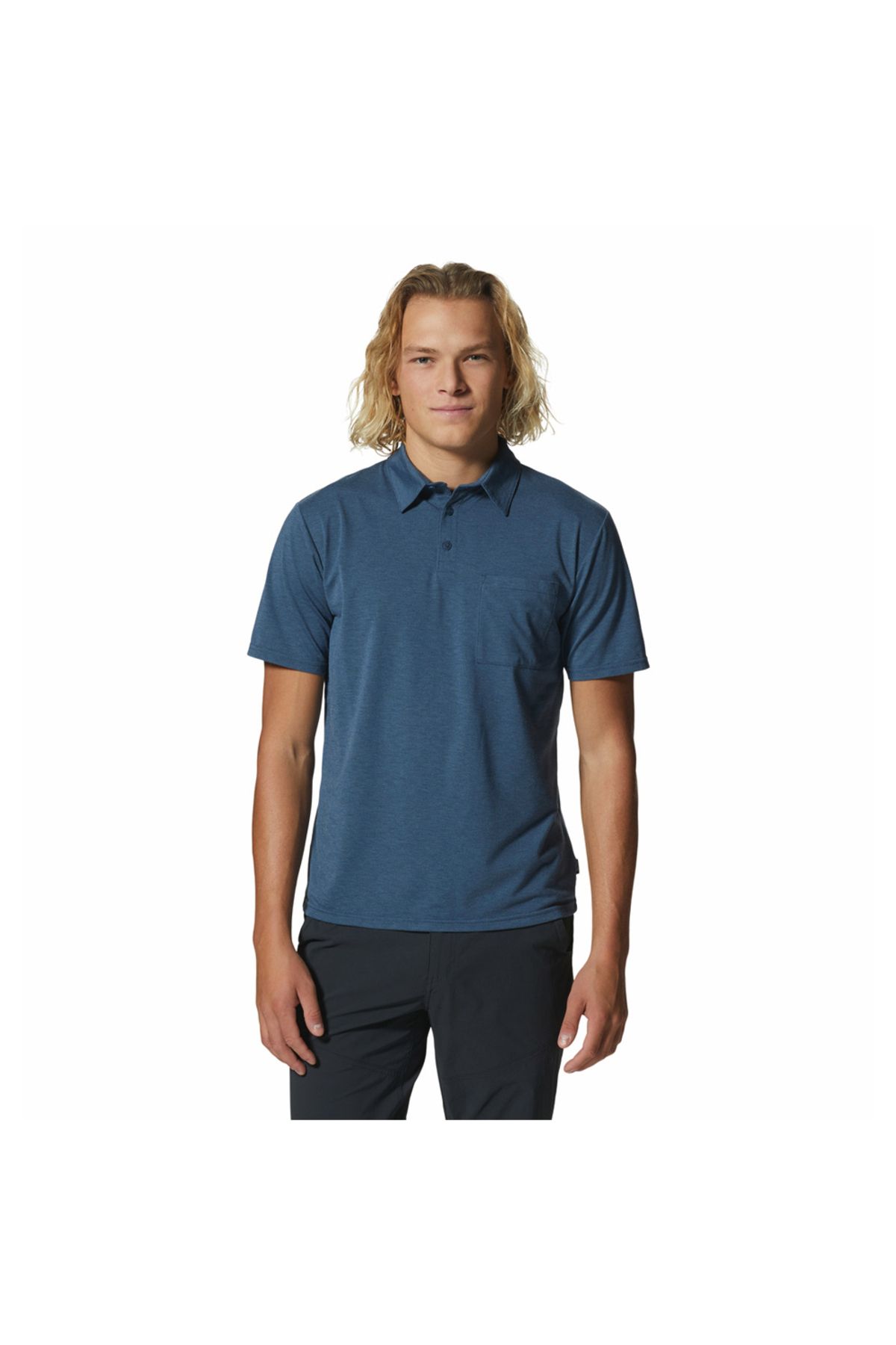 Mountain Hardwear Low Exposure Polo Erkek Kısa Kollu T-shirt