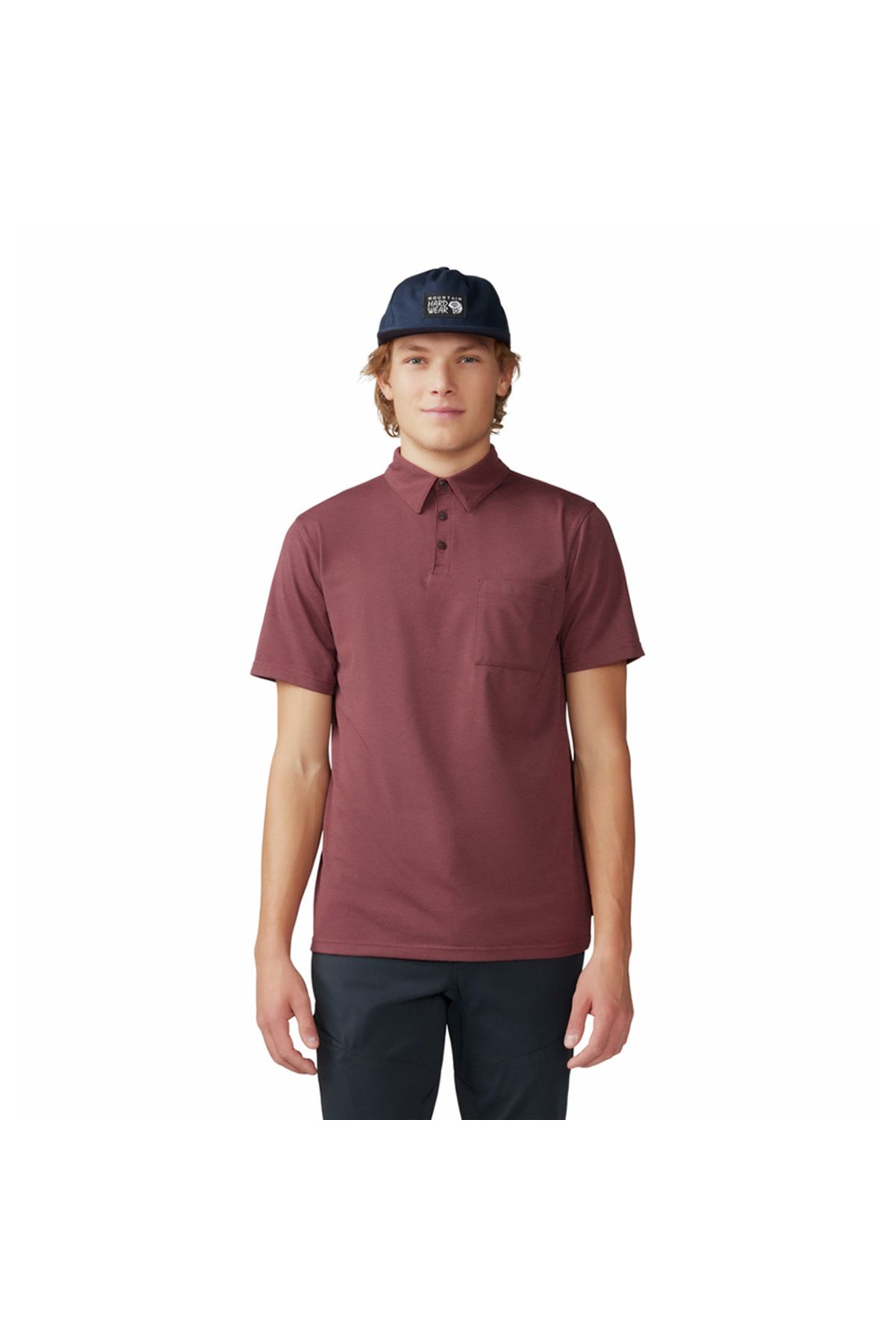 Mountain Hardwear Low Exposure Polo Erkek Kısa Kollu T-Shirt