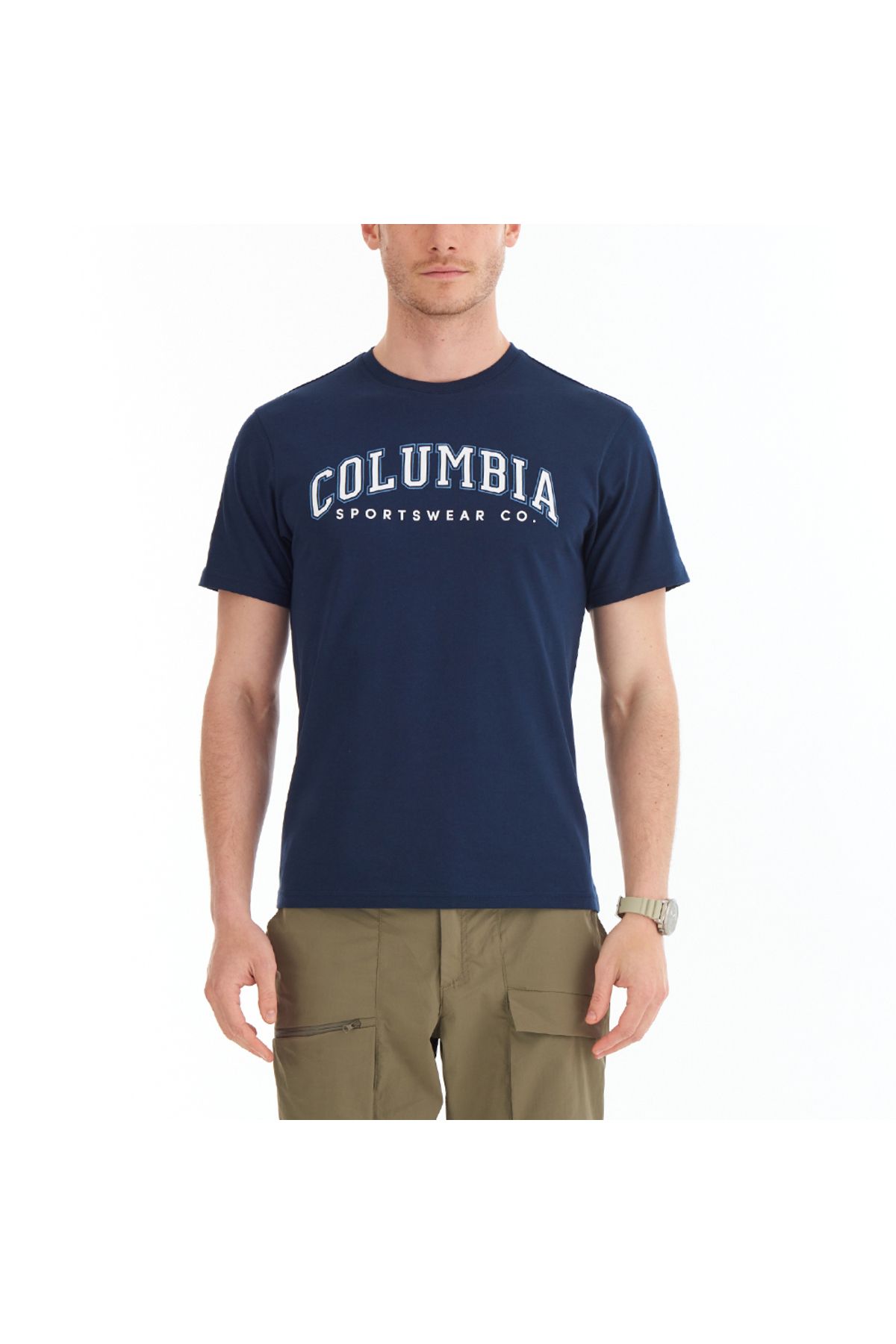 Columbia Csc Varsity Arch 2 Erkek Kısa Kollu T-shirt