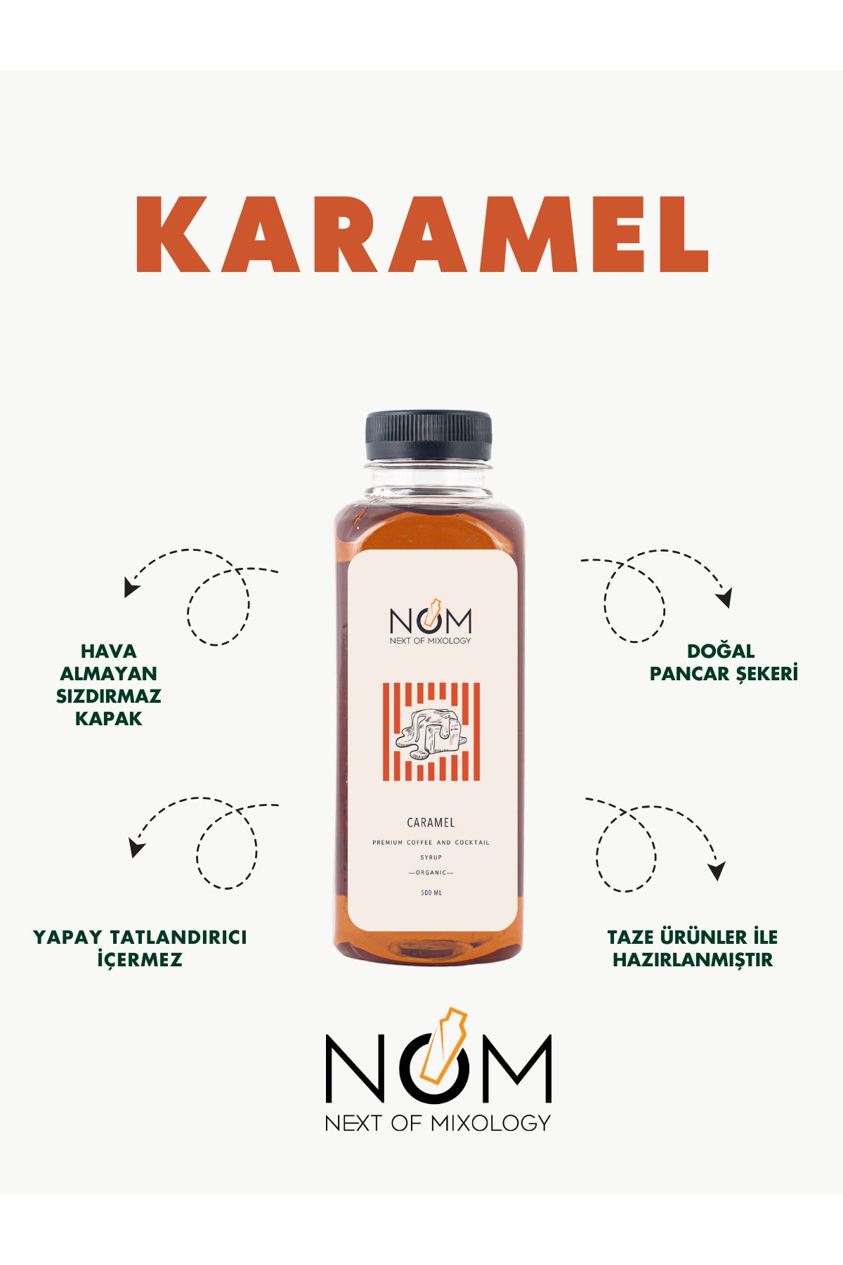 Next Of Karamel Şurubu 500 ml