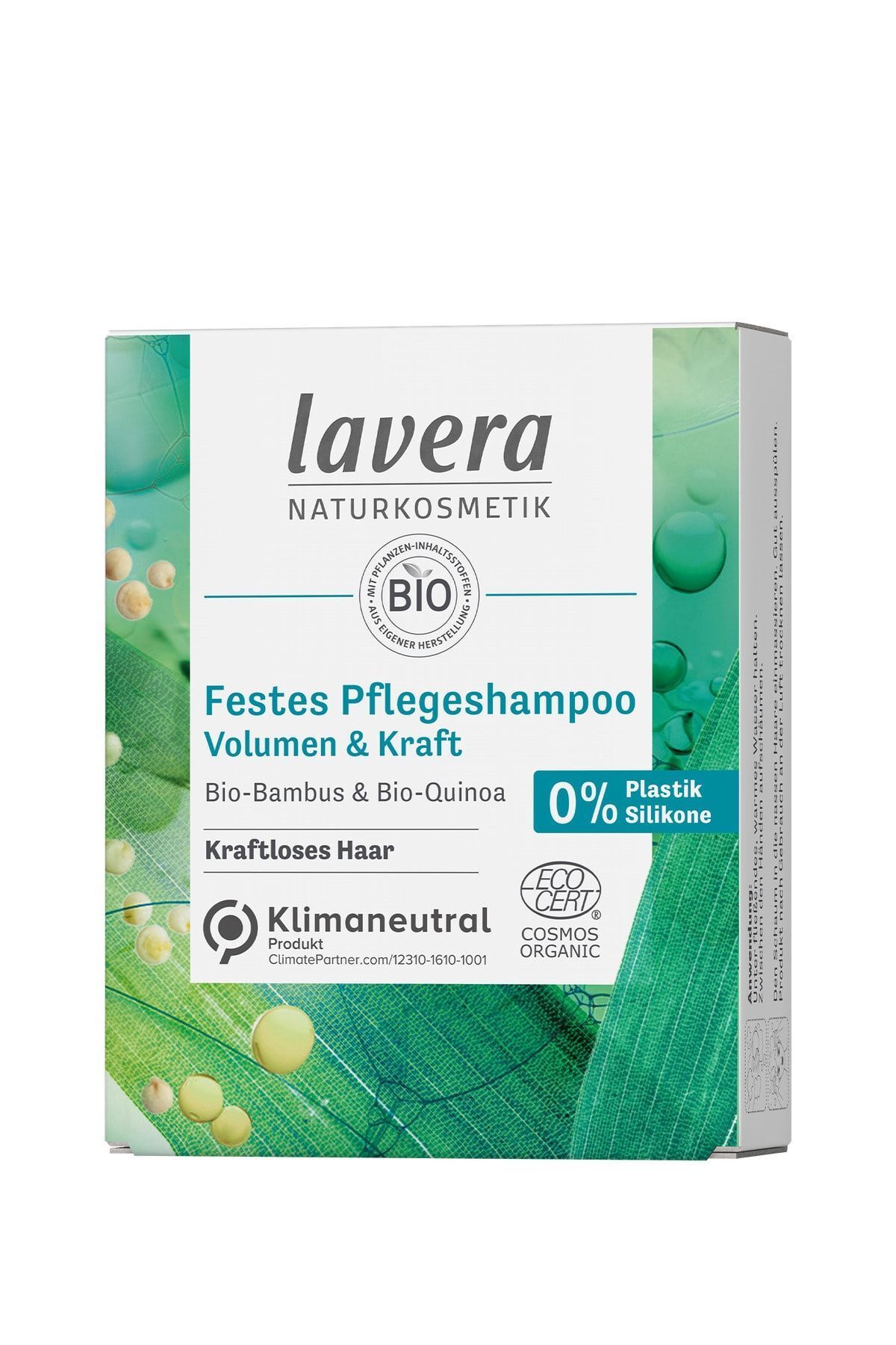 Lavera Volume Strength Hacim Veren Ve Güçlendirici Katı Şampuan 50 G
