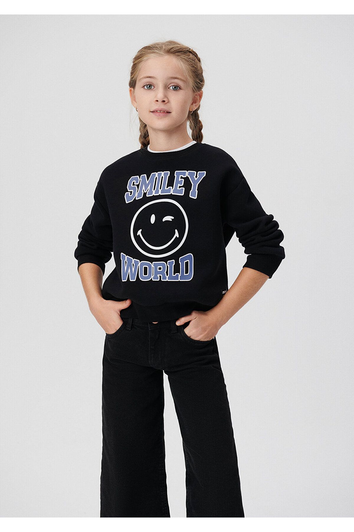 Mavi X Smileyworld Siyah Sweatshirt 7s10025-900
