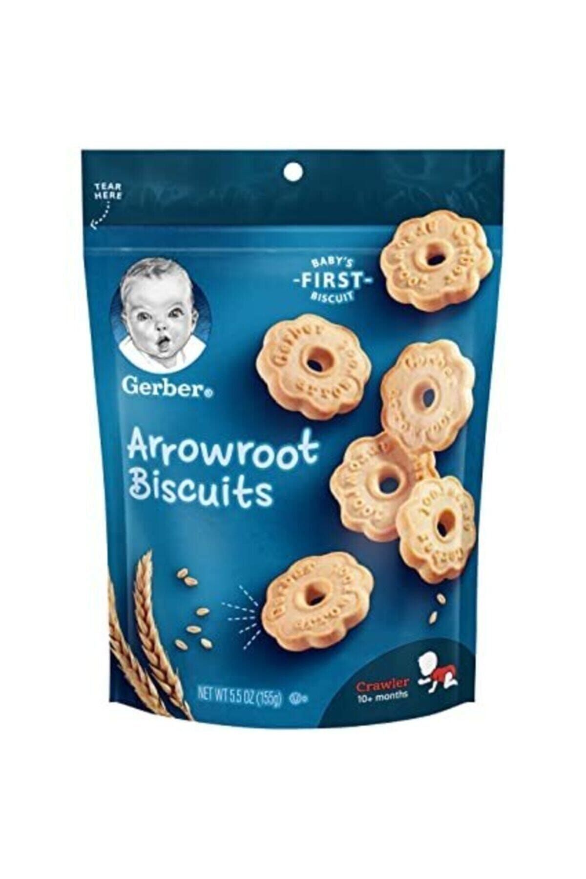 Gerber Arrowroot Biscuits Atıştırmalık 155 Gr