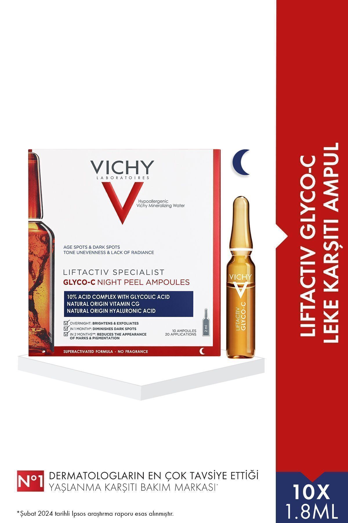 Vichy Liftactiv Glyco-c Leke Karşıtı Ampul 10 X 2 ml