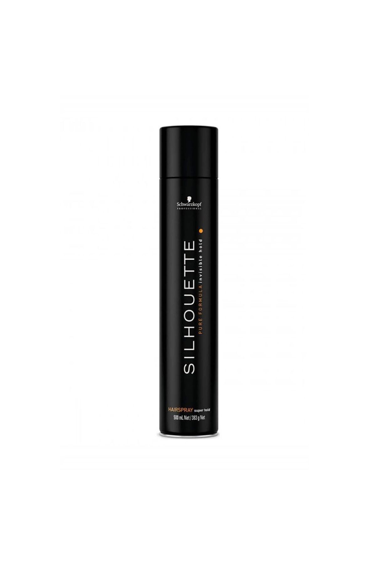 Schwarzkopf Silhouette Pure Formula Siyah Süper Tutucu Saç Spreyi 500ml