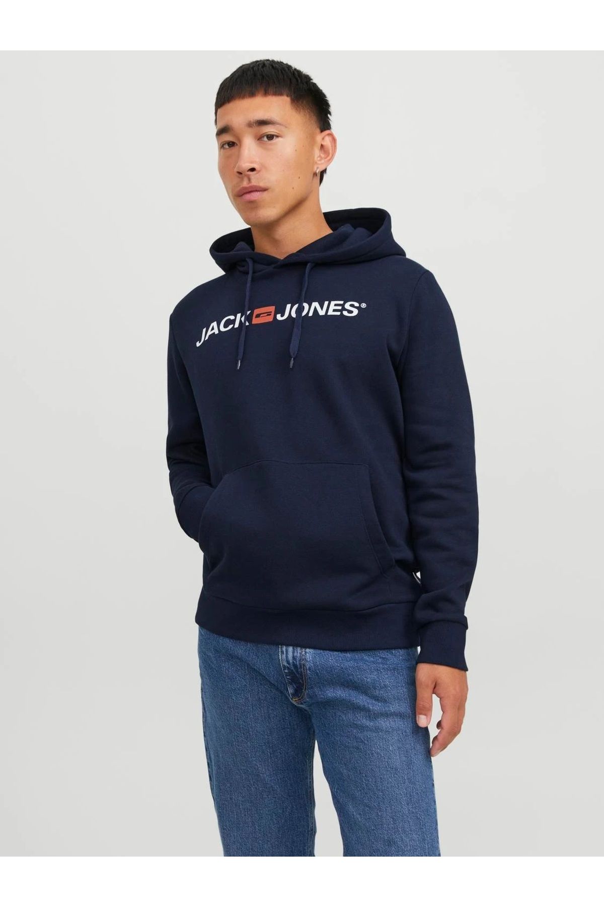 Jack & Jones JACK JONES ERKEK SWEATSHIRT 12137054-NAVY