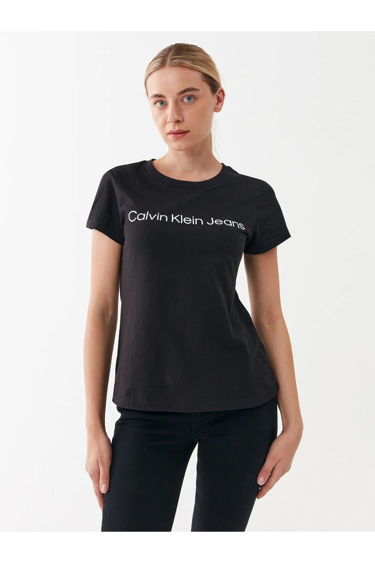 Calvin Klein Kadın T-shırt J20j220253-beh