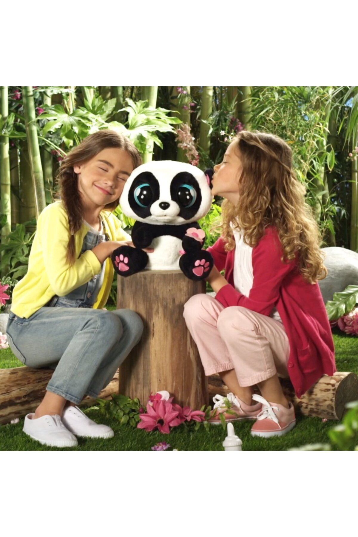 Cici Oyuncak Club Petz Sevimli İnteraktif YOYO Panda Çocuk Oyun Arkadaşı Eğlenceli