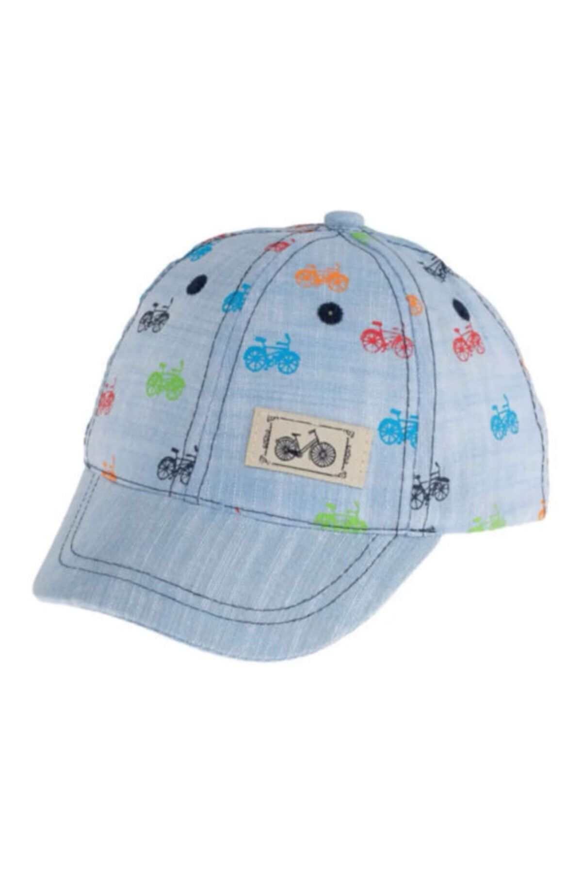 Kitti Erkek Çocuk Bisikletli Şapka 12-30 Ay Baş Çevresi 43-48 Cm