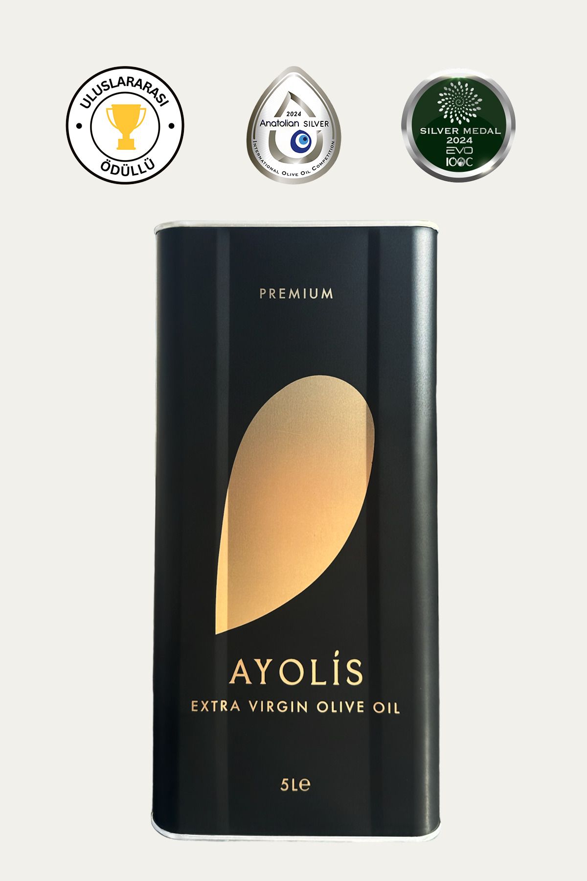 Ayolis Premium Gurme Memecik 5 Lt Yüksek Polifenollü Erken Hasat Soğuk Sıkım Natürel Sızma Zeytinyağı