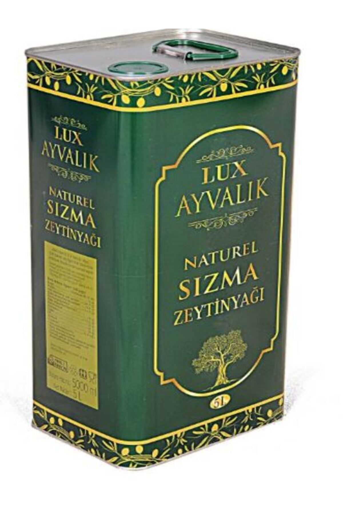 AYVALIK Naturel Sızma Soğuk Sıkım Zeytinyağı 5 Lt (4800 GR)