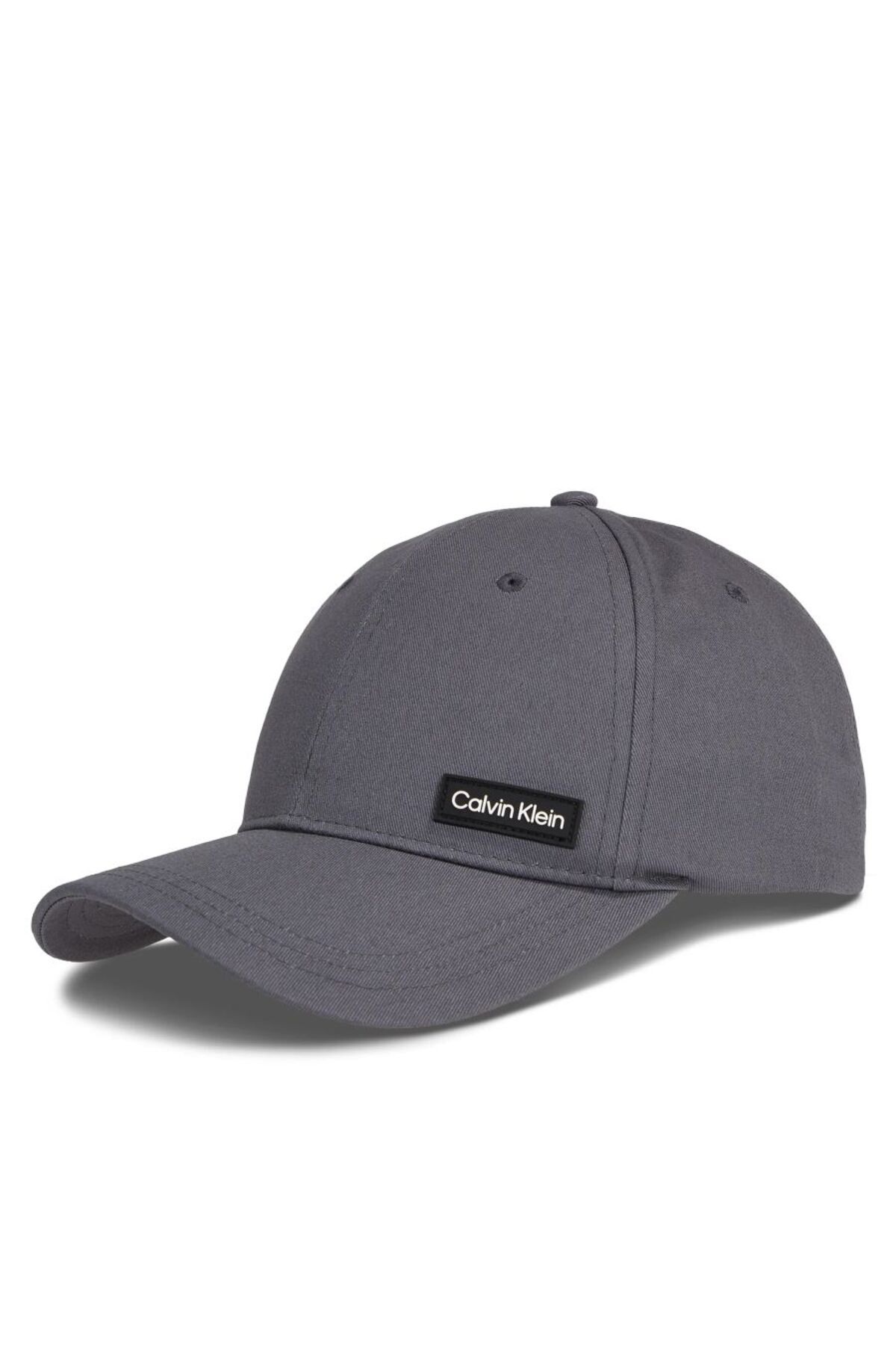 Calvin Klein Erkek Logo Detaylı Gri Şapka