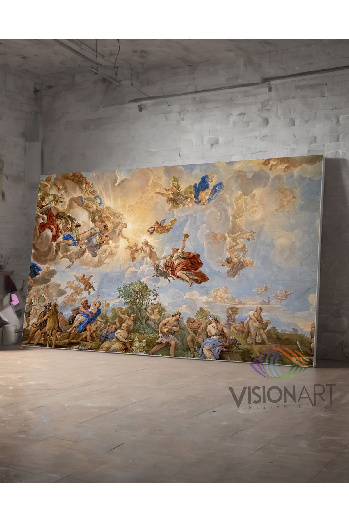 CANVASUM "Apotheosis of the Medici" Medici Ailesinin Yüceltilmesi  TABLO