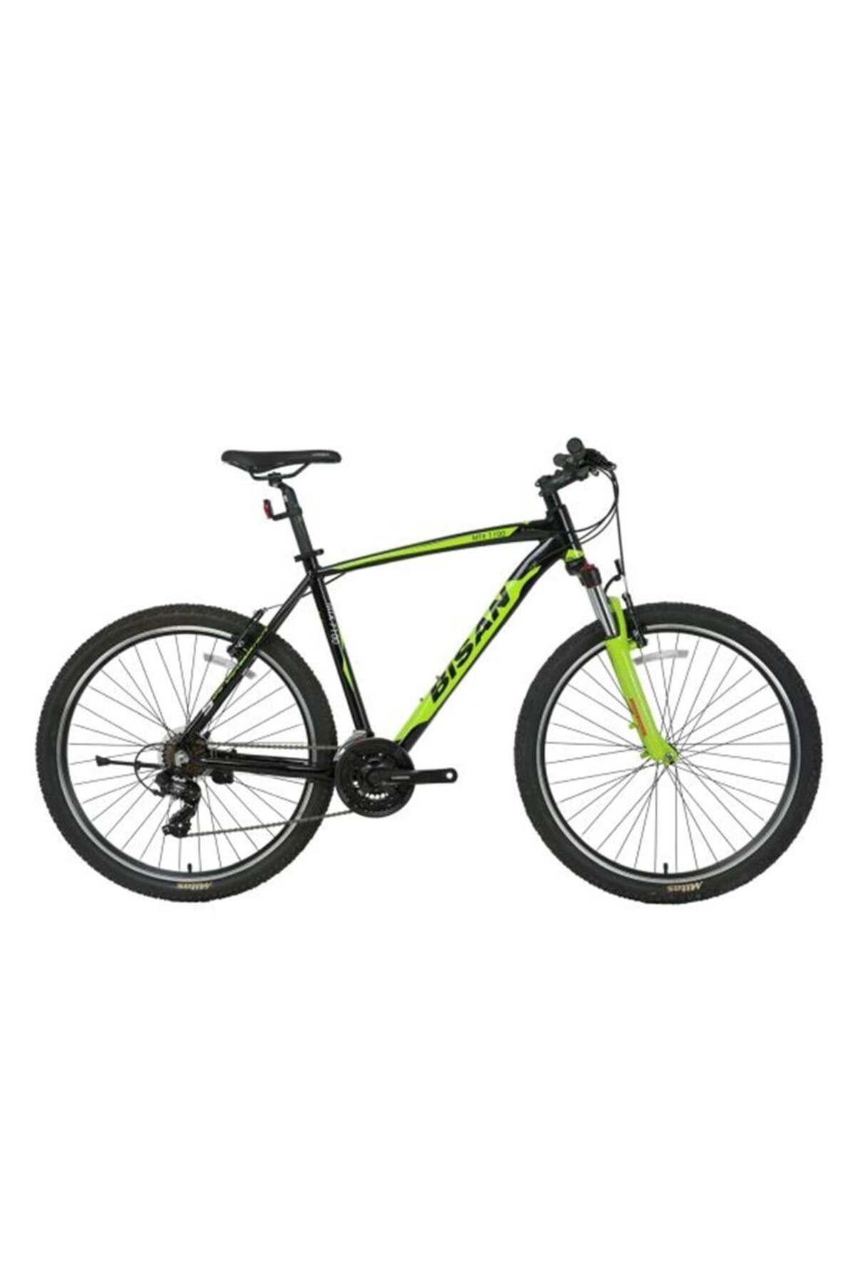 Bisan Mtx 7100 Erkek Dağ Bisikleti 53cm V 27.5 Jant 21 Vites Siyah Yeşil
