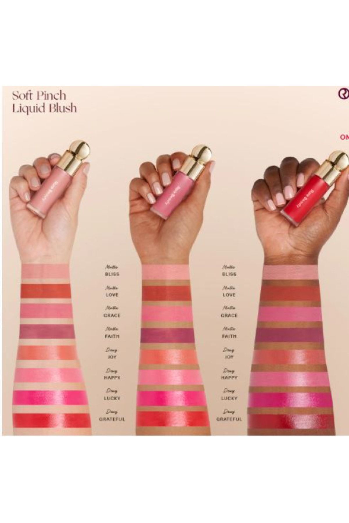 Rare Beauty Soft Pinch Likit Allık - Matte Liquid Blush Grace