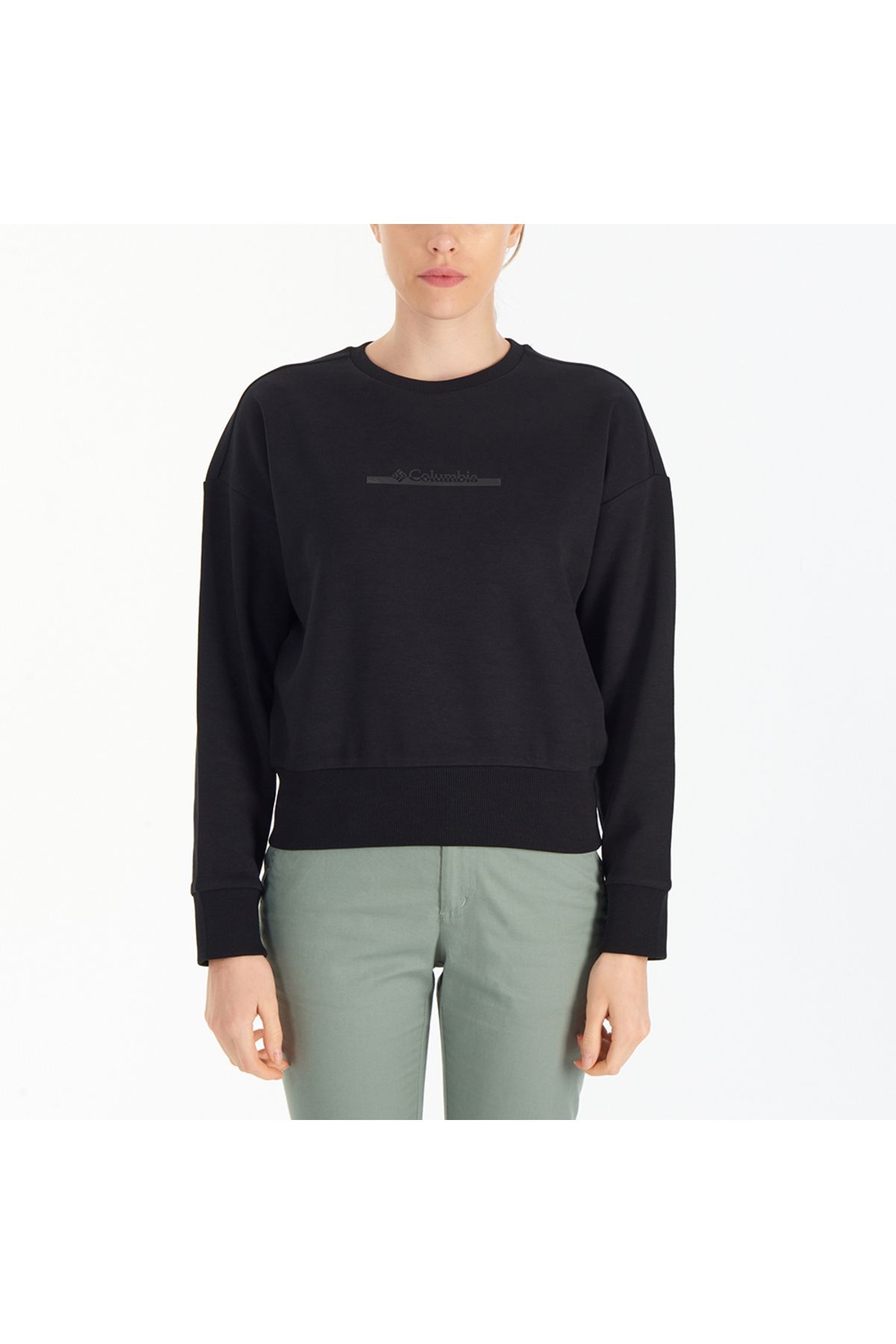 Columbia W Bar Split Crop Kadın Sweatshirt