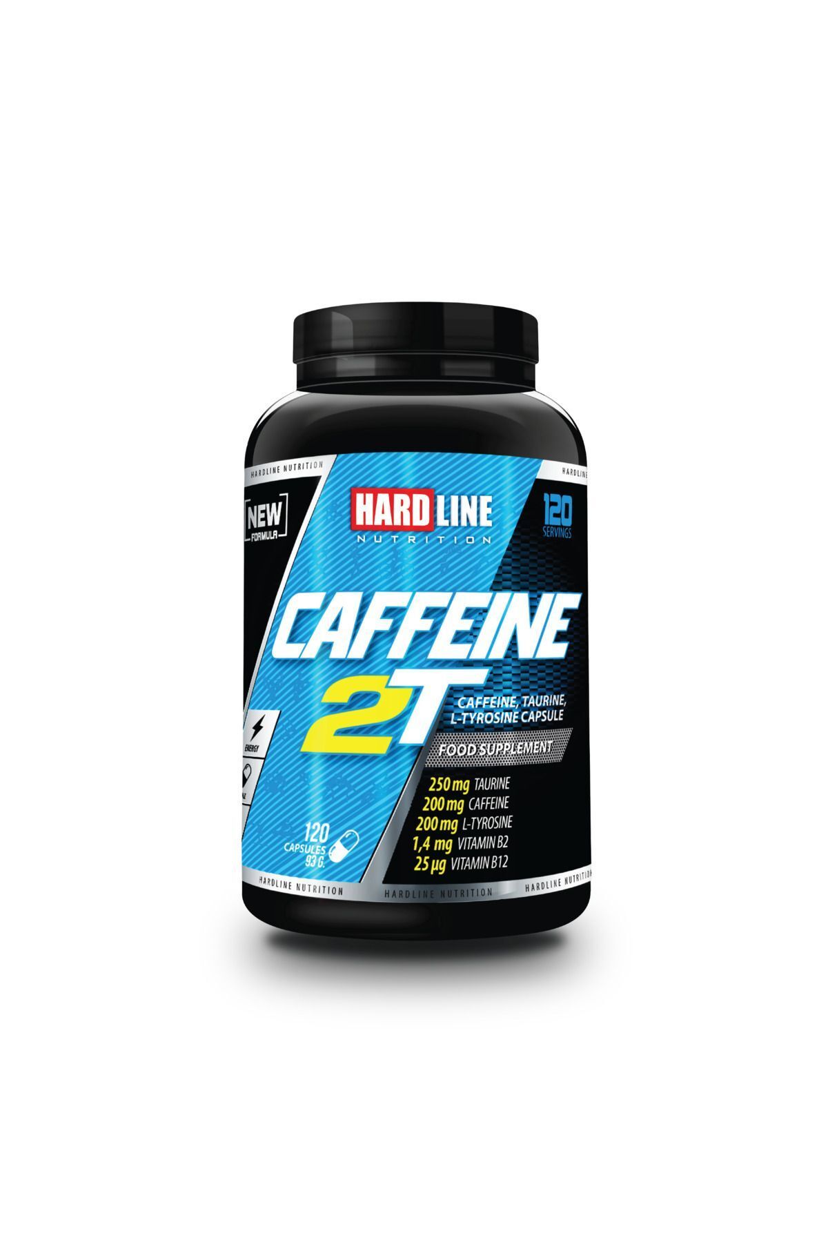 Hardline Caffeine 2T 120 kapsül
