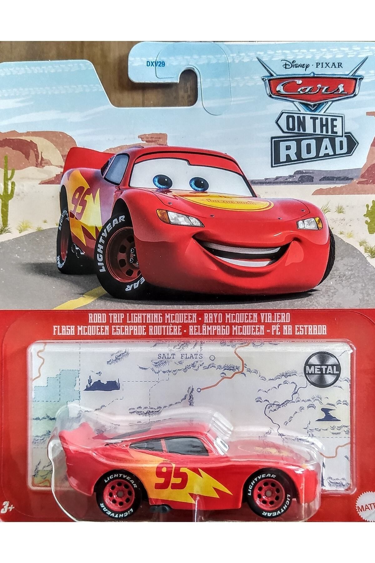 Cars Disney Şimşek Mcqueen - Disney Pixar On The Road 2022 Road Trip Lightning Mcqueen Hht95