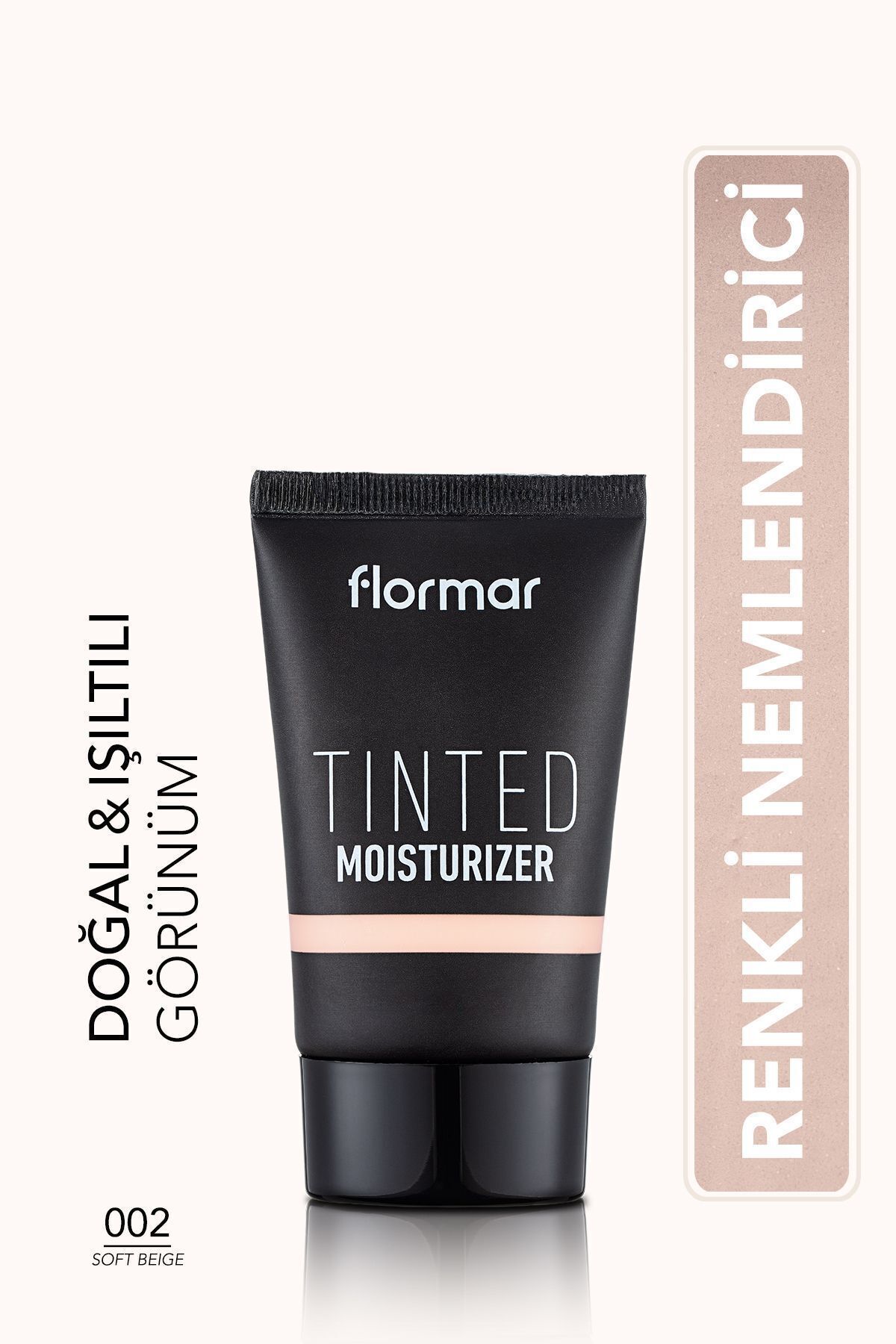 Flormar Fondöten - Tinted Moisturizer - 002 Soft Beige - 8682536041362