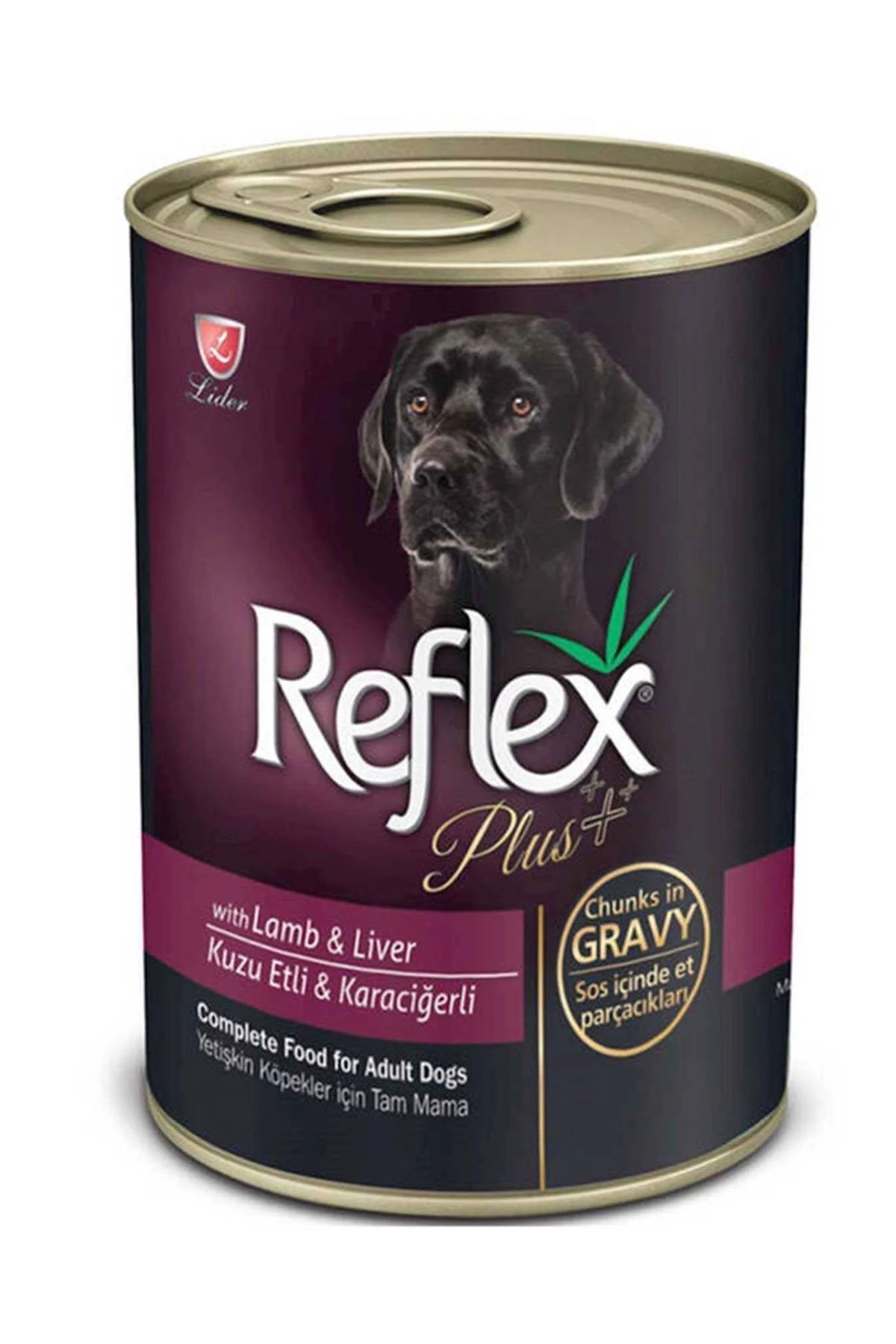 Reflex Plus Kuzulu Karaciğerli Köpek Konservesi 415 gr