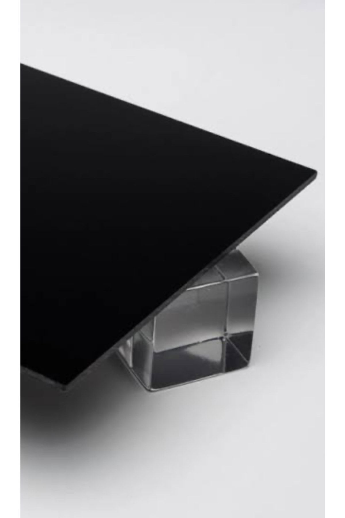 ipeksi pleksi 1 MM SİYAH POLİSTREN (ANTİŞOK) LEVHA 54 X 75