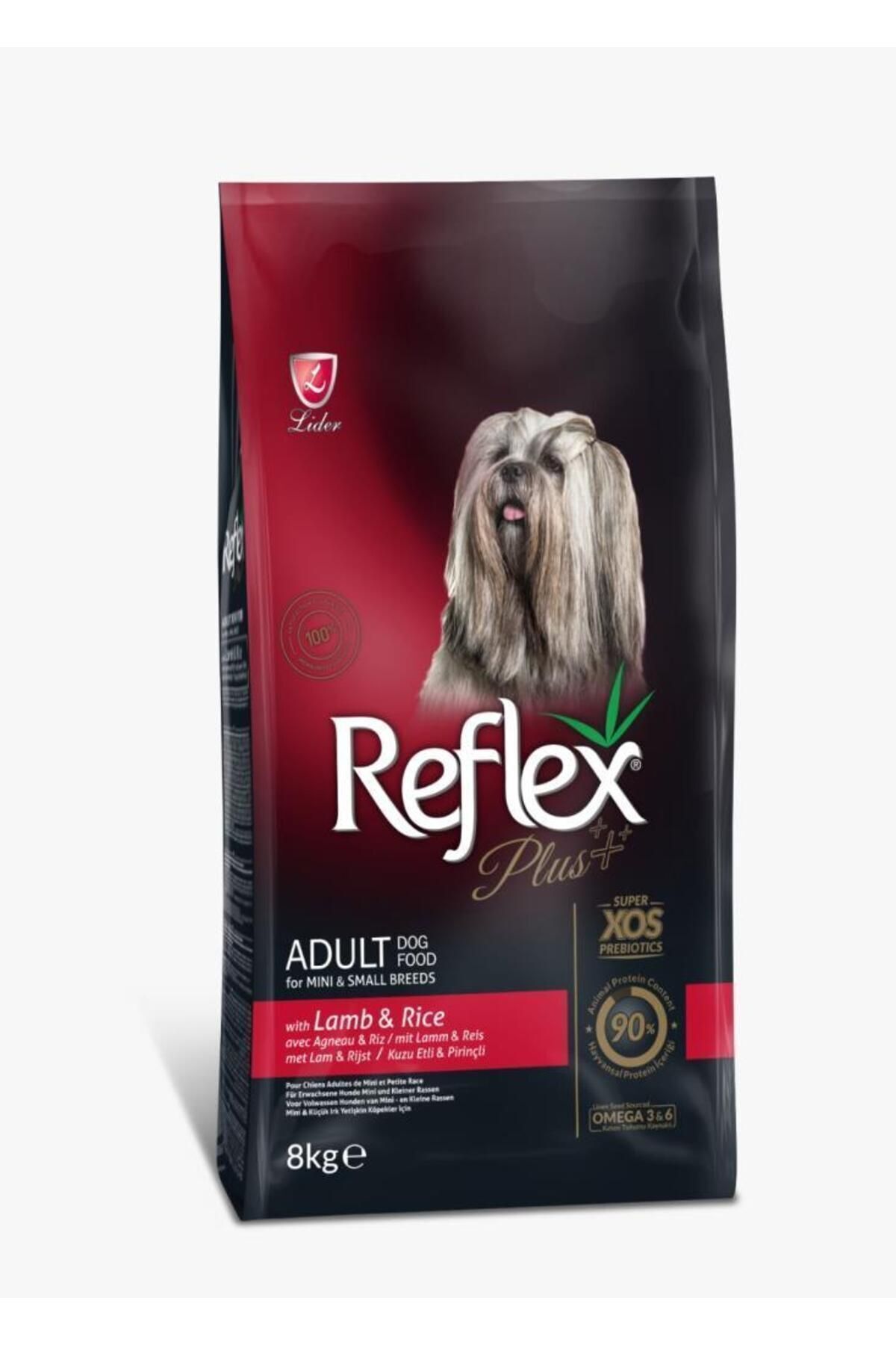 Reflex Plus Kuzu & Pirinç Küçük Irk Yetişkin Köpek Maması 8 Kg